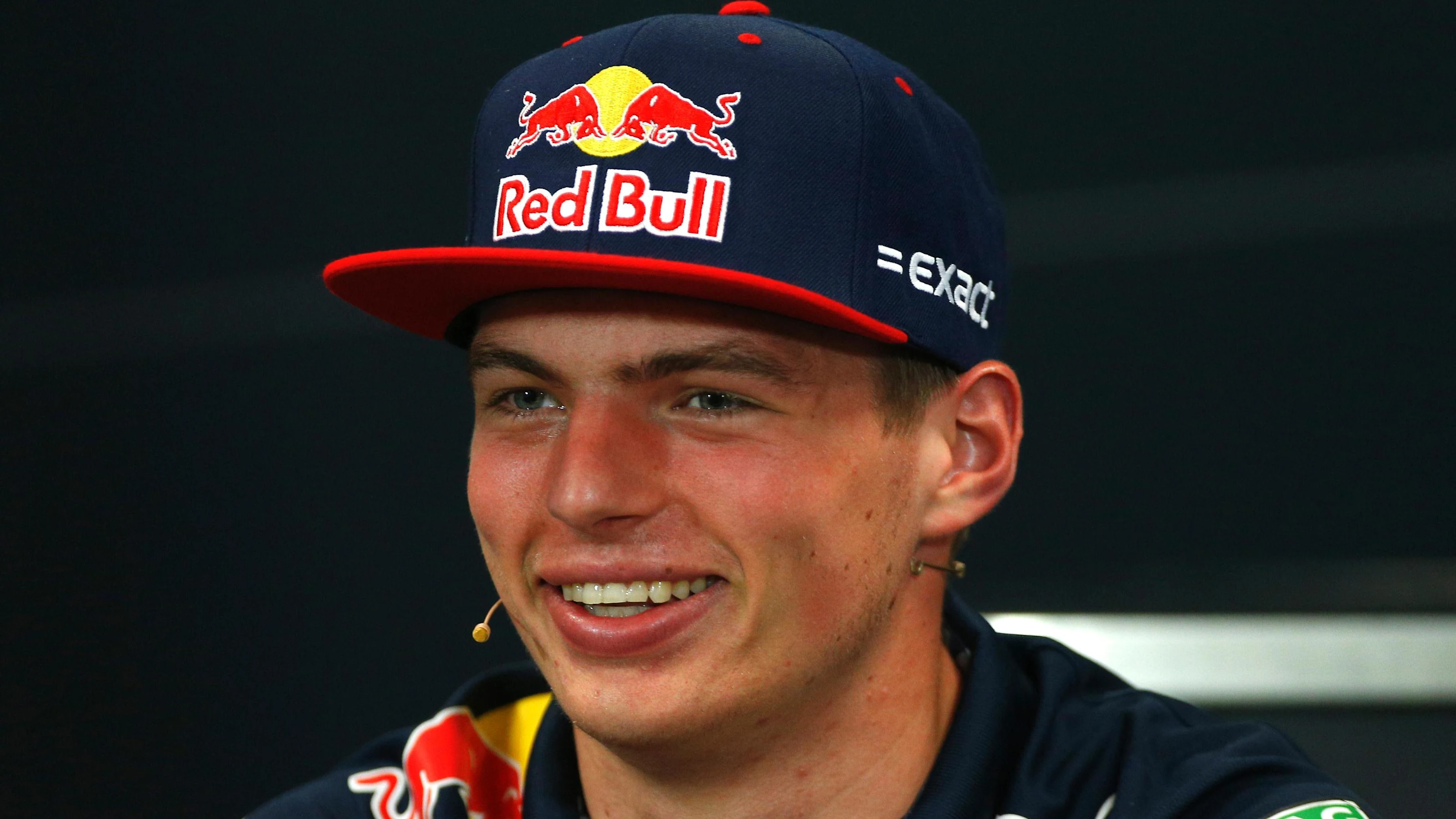 Max Verstappen (NED) Red Bull Racing in the Press Conference at Formula One World Championship,