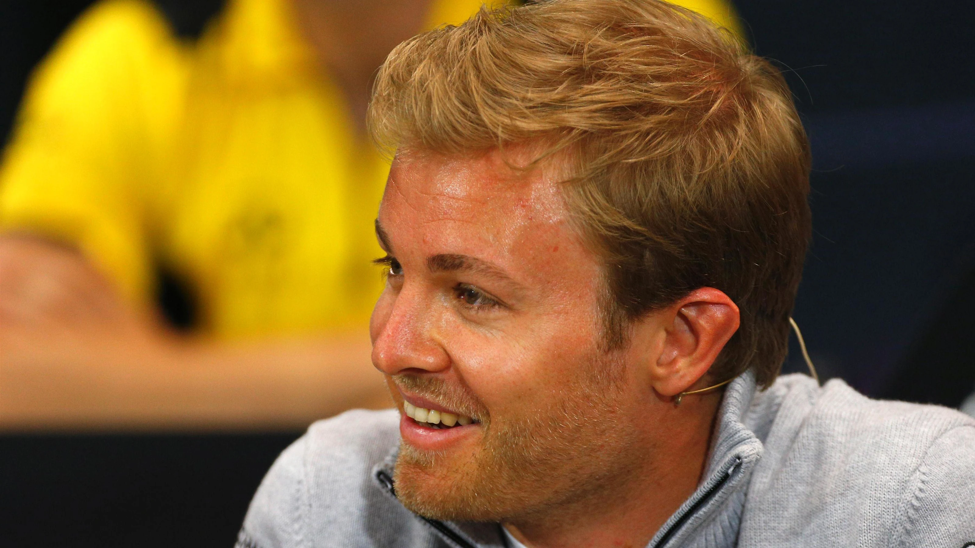 Nico Rosberg (GER) Mercedes AMG F1 in the Press Conference at Formula One World Championship, Rd6,