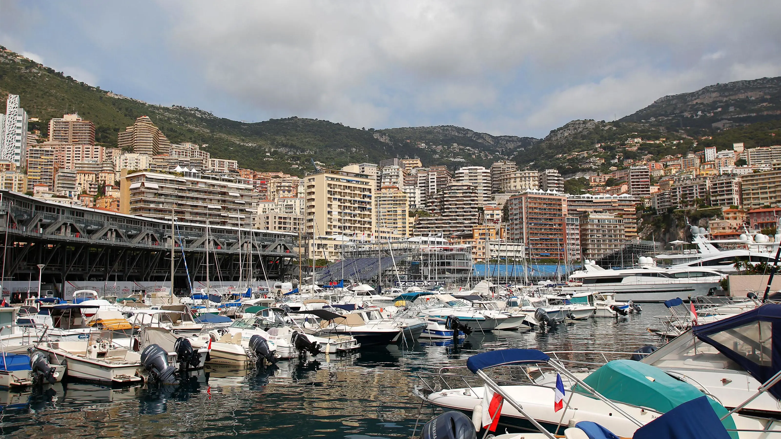 Harbour and boats at Formula One World Championship, Rd6, Monaco Grand Prix, Preparations,