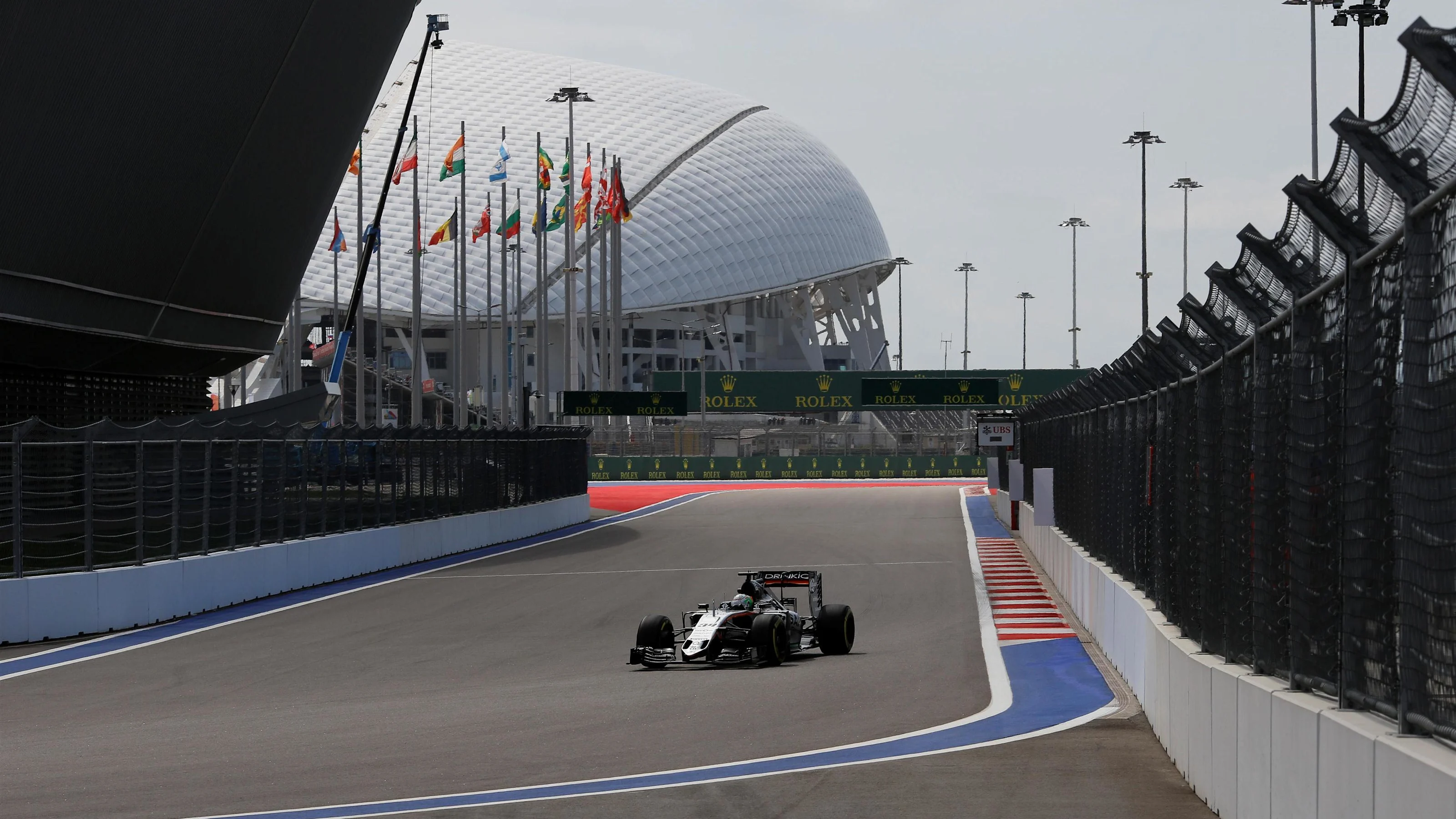 Alfonso Celis jr (MEX) Force India VJM09 at Formula One World Championship, Rd4, Russian Grand