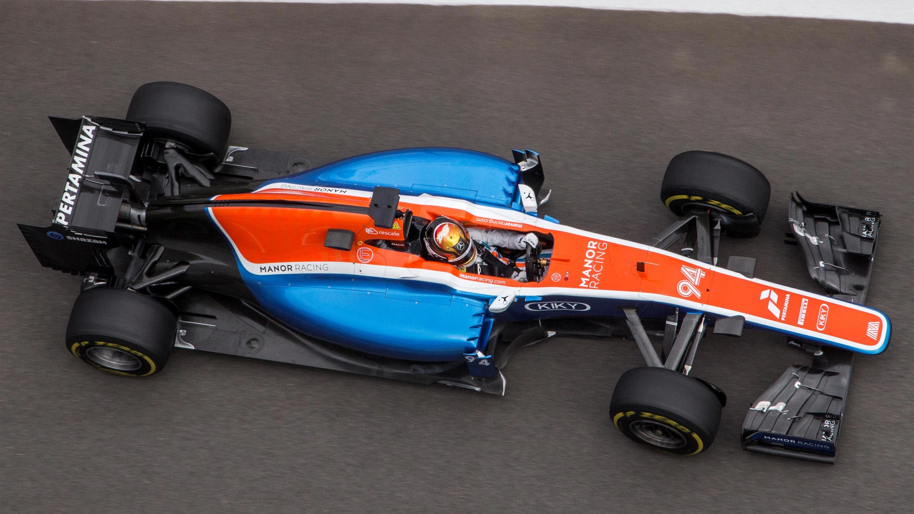 Pascal Wehrlein (GER) Manor Racing MRT05 at Formula One World Championship, Rd4, Russian Grand