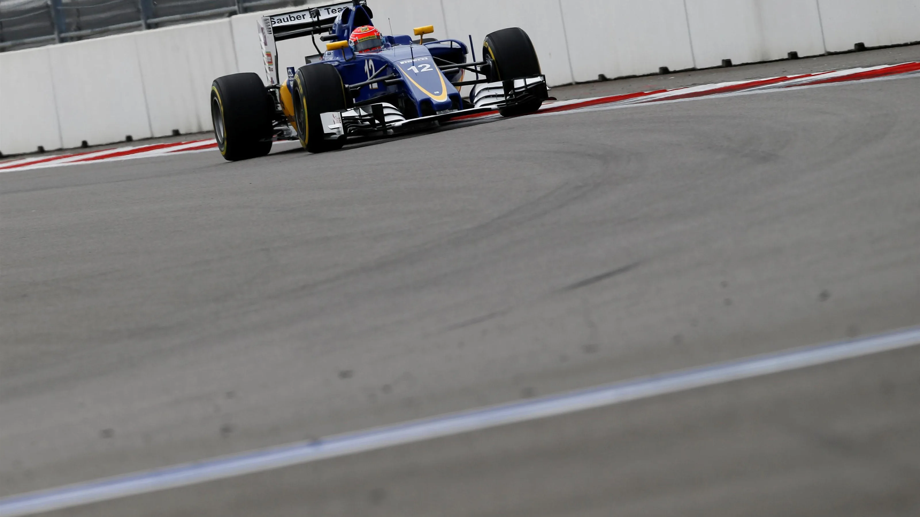 Felipe Nasr (BRA) Sauber C35 at Formula One World Championship, Rd4, Russian Grand Prix, Practice,