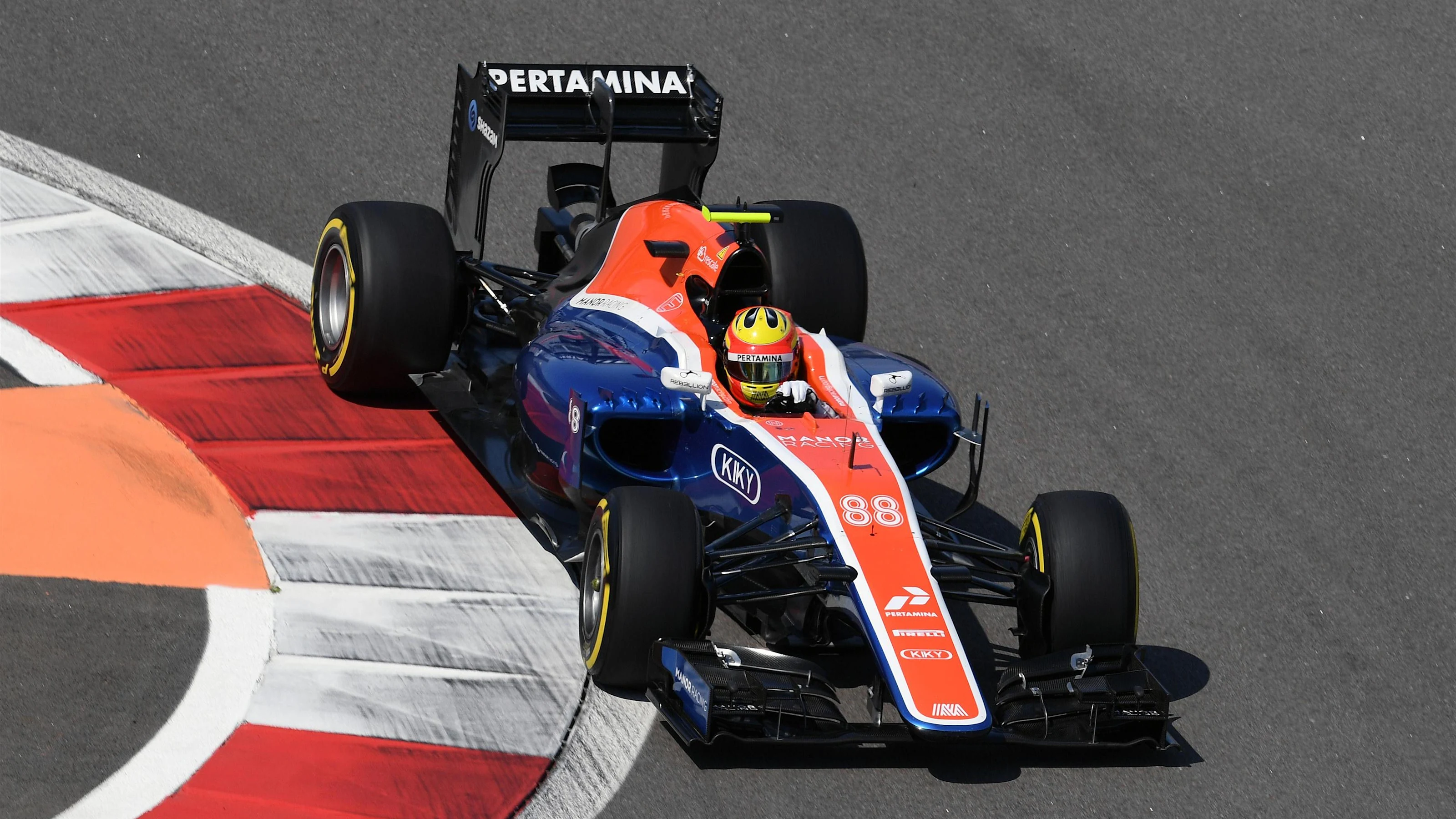 Rio Haryanto (IDN) Manor Racing MRT05 at Formula One World Championship, Rd4, Russian Grand Prix,