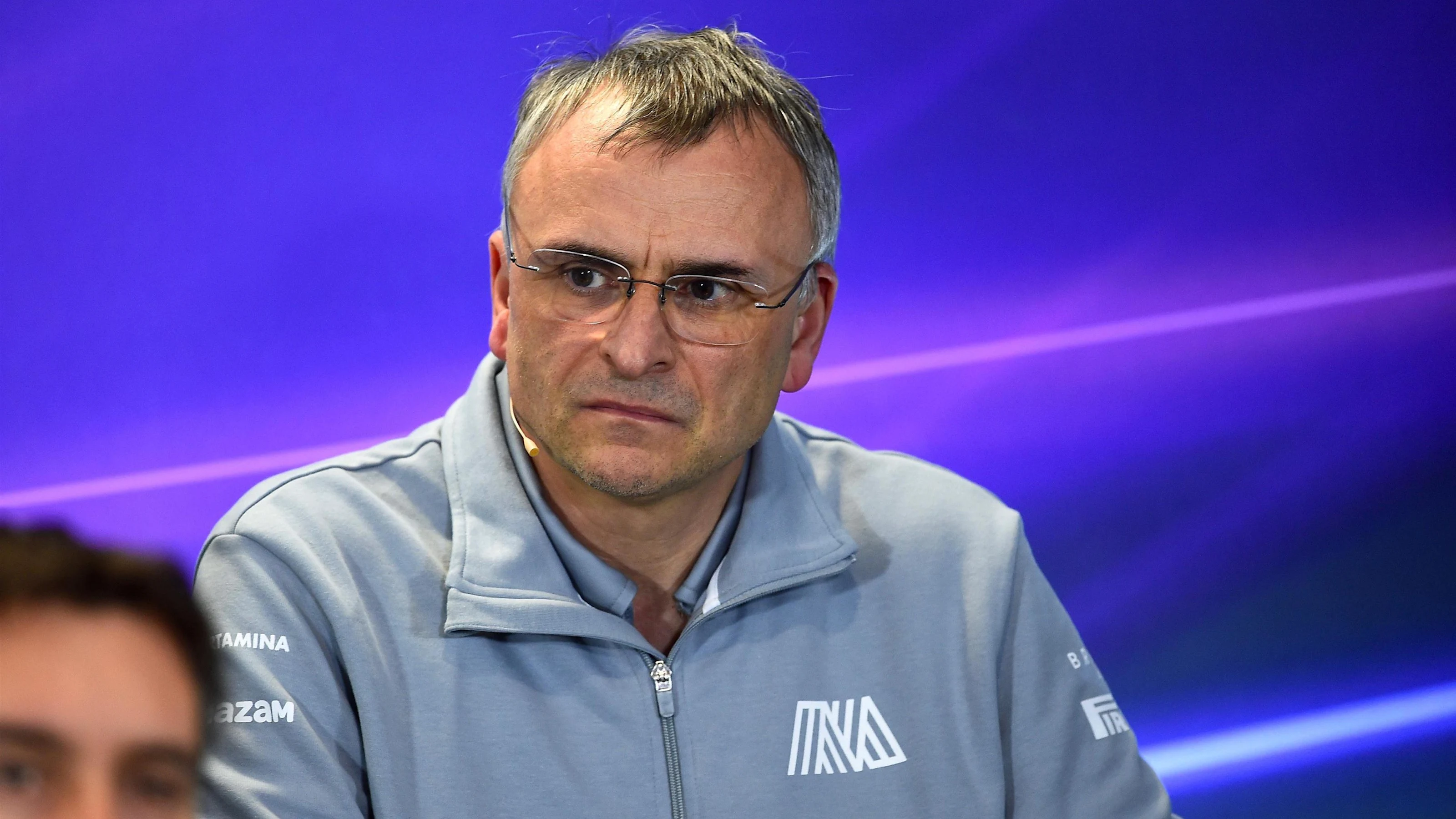 John McQuilliam (GBR) Manor Racing Technical Director in the Press Conference at Formula One World