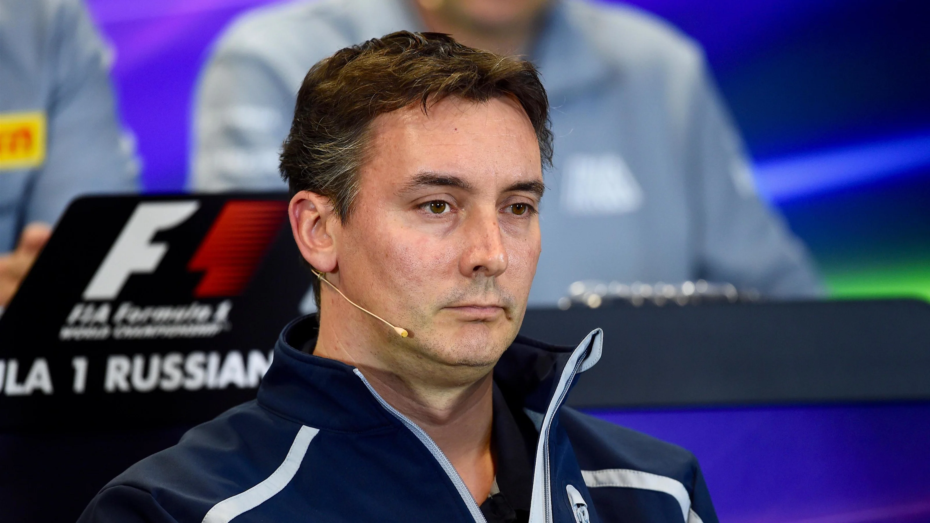 James Key (GBR) Scuderia Toro Rosso Technical Director in the Press Conference at Formula One World