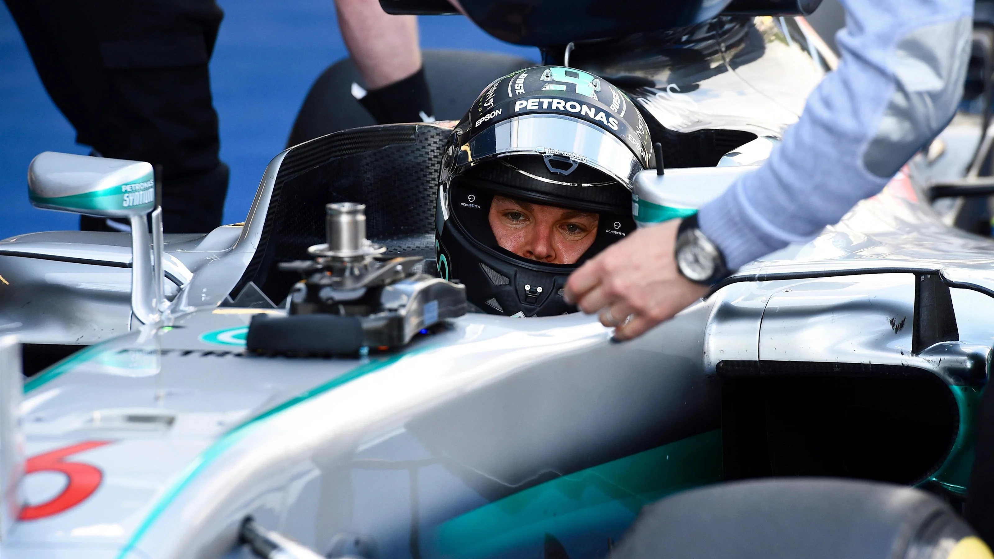 Nico Rosberg (GER) Mercedes-Benz F1 W07 Hybrid at Formula One World Championship, Rd4, Russian