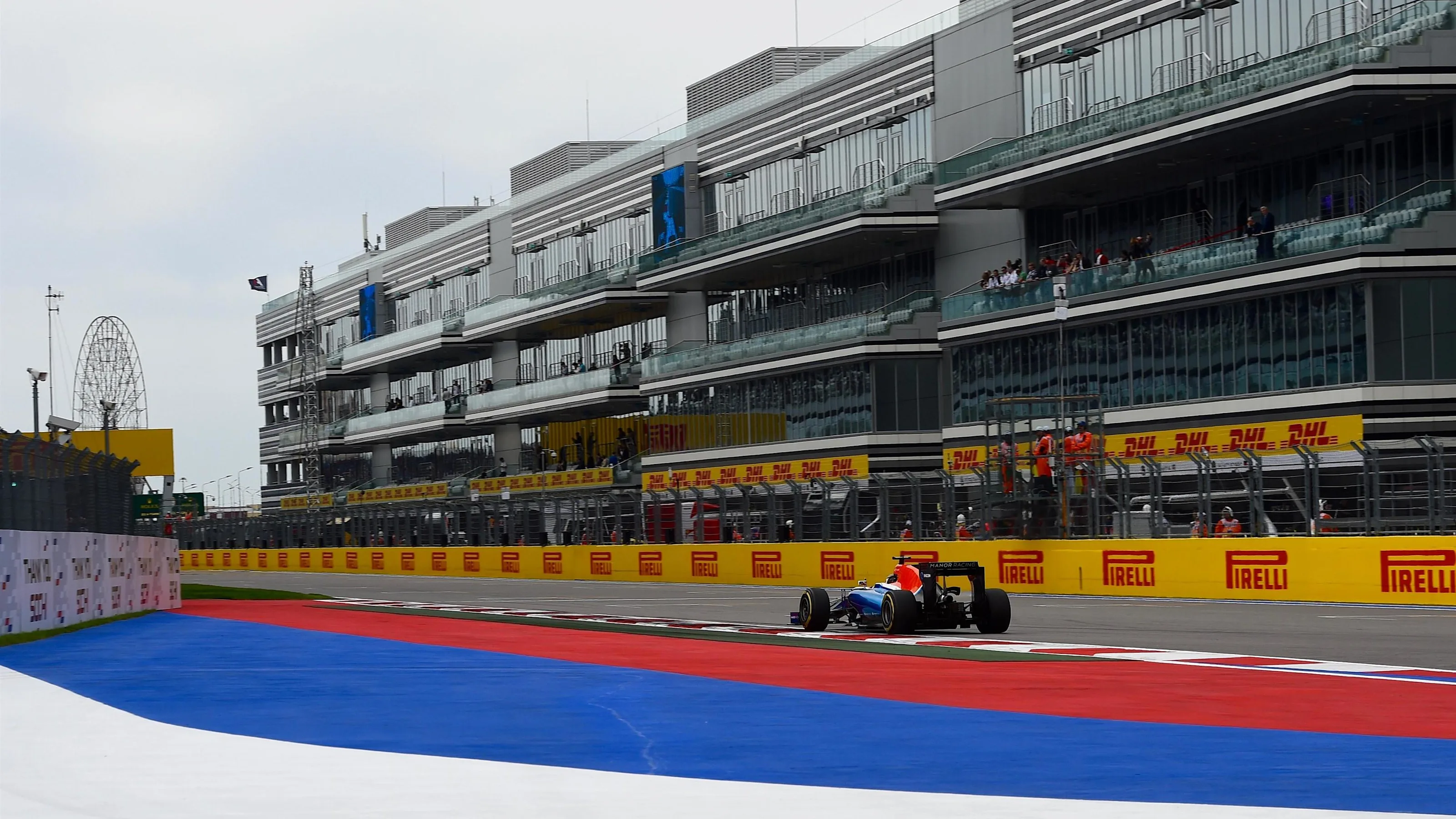 Pascal Wehrlein (GER) Manor Racing MRT05 at Formula One World Championship, Rd4, Russian Grand