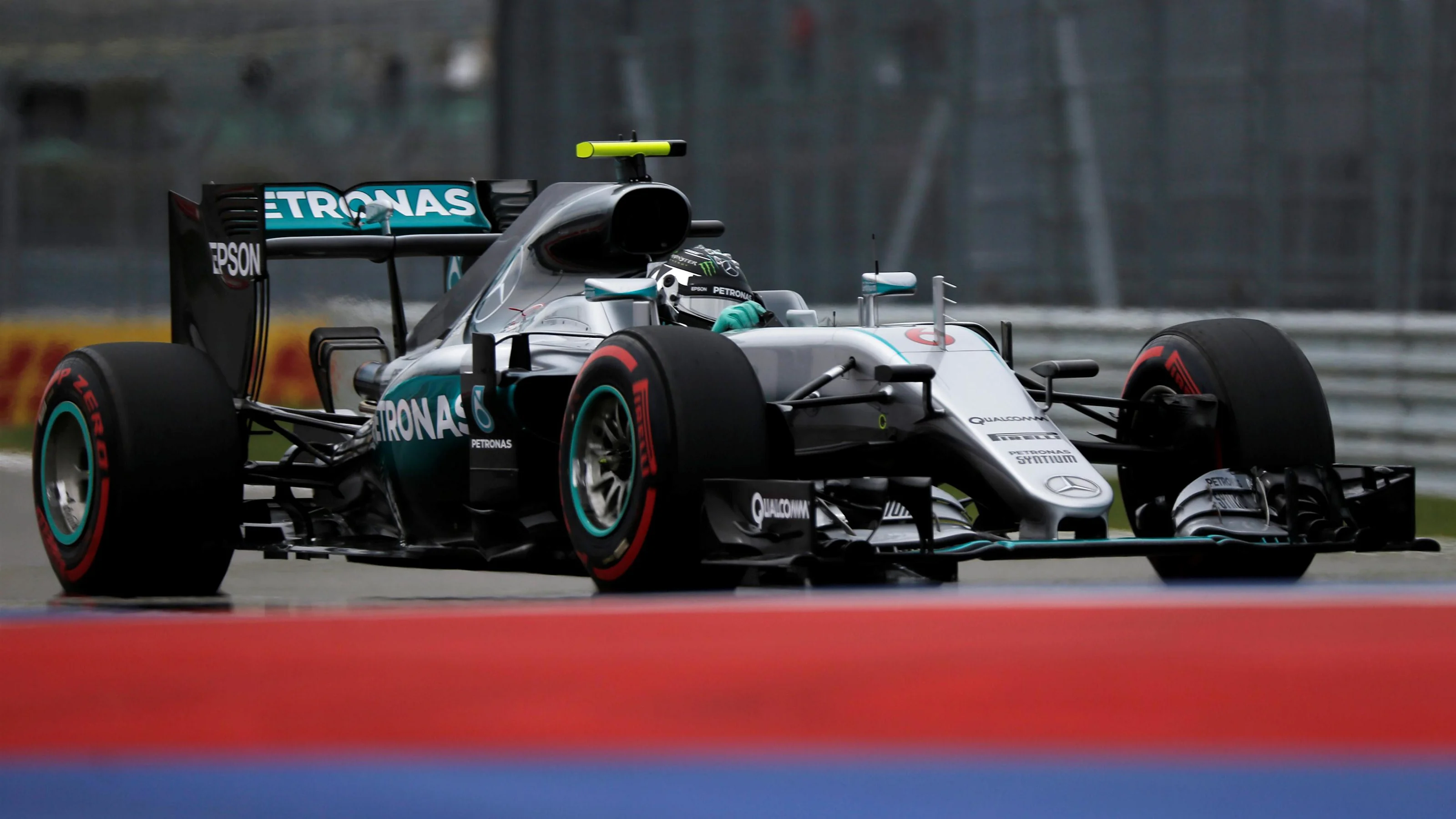 Nico Rosberg (GER) Mercedes-Benz F1 W07 Hybrid at Formula One World Championship, Rd4, Russian