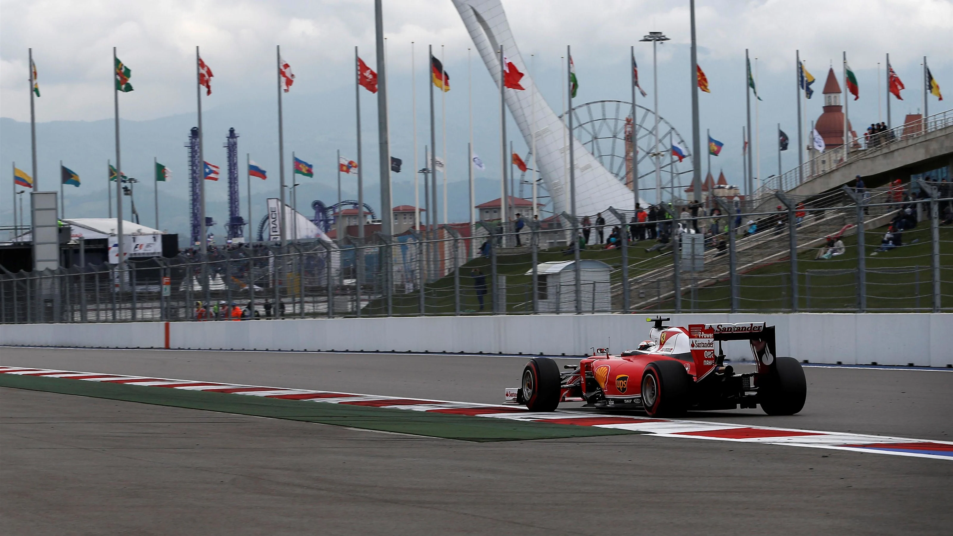 Kimi Raikkonen (FIN) Ferrari SF16-H at Formula One World Championship, Rd4, Russian Grand Prix,