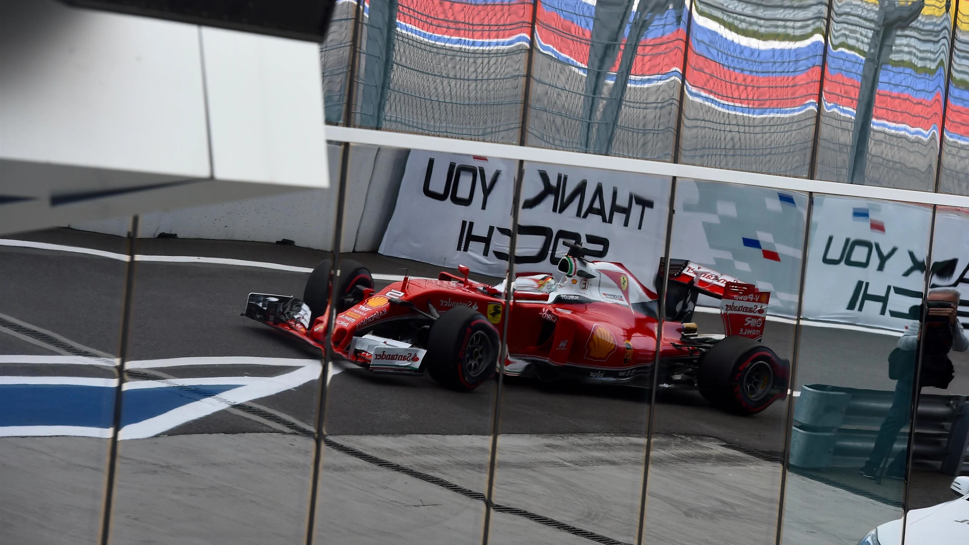 Sebastian Vettel (GER) Ferrari SF16-H at Formula One World Championship, Rd4, Russian Grand Prix,
