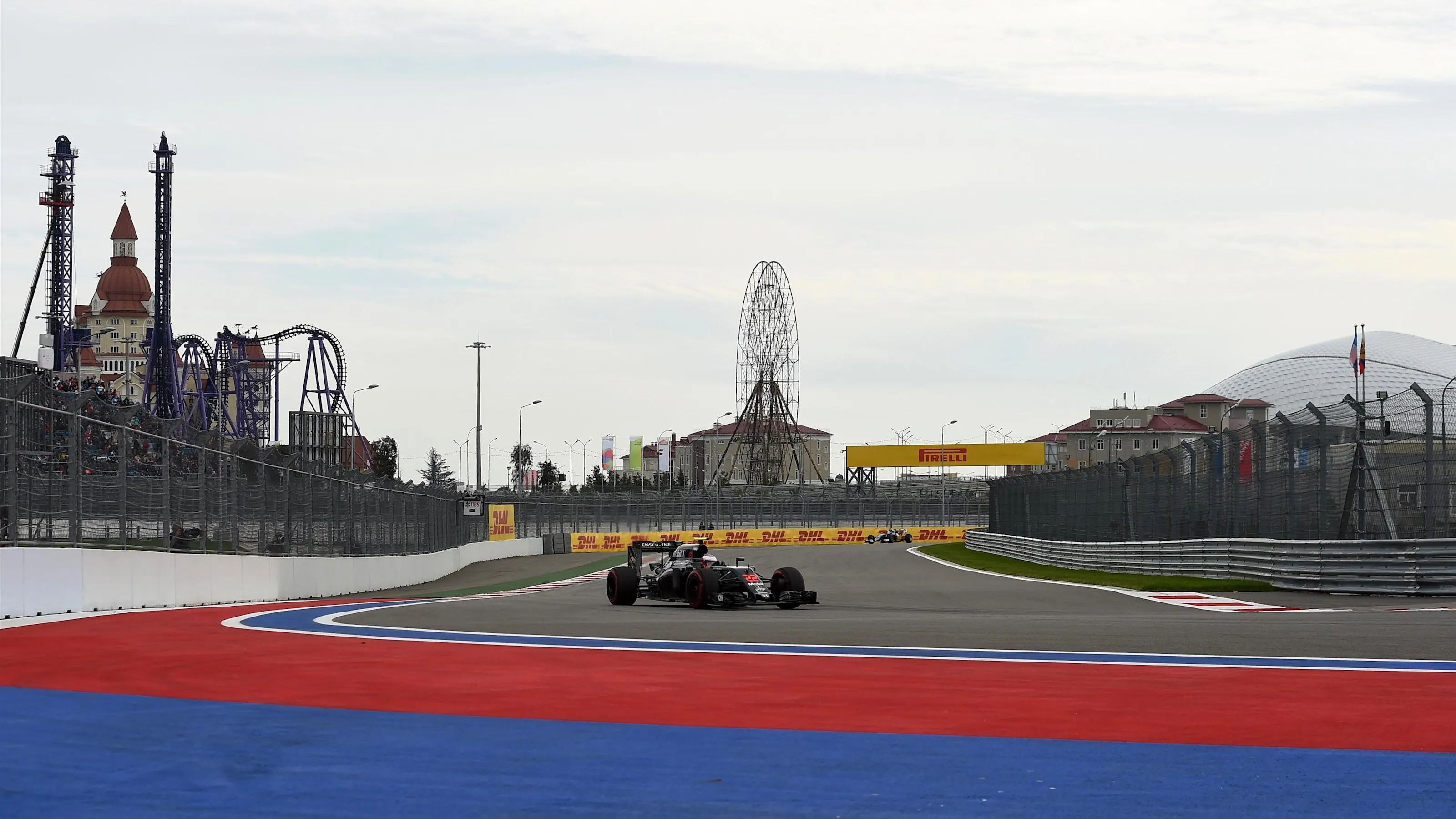Jenson Button (GBR) McLaren MP4-31 at Formula One World Championship, Rd4, Russian Grand Prix,