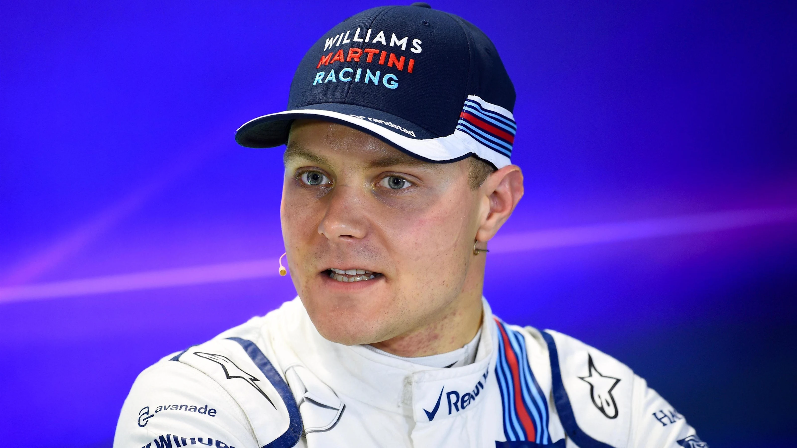 Valtteri Bottas (FIN) Williams in the Press Conference at Formula One World Championship, Rd4,