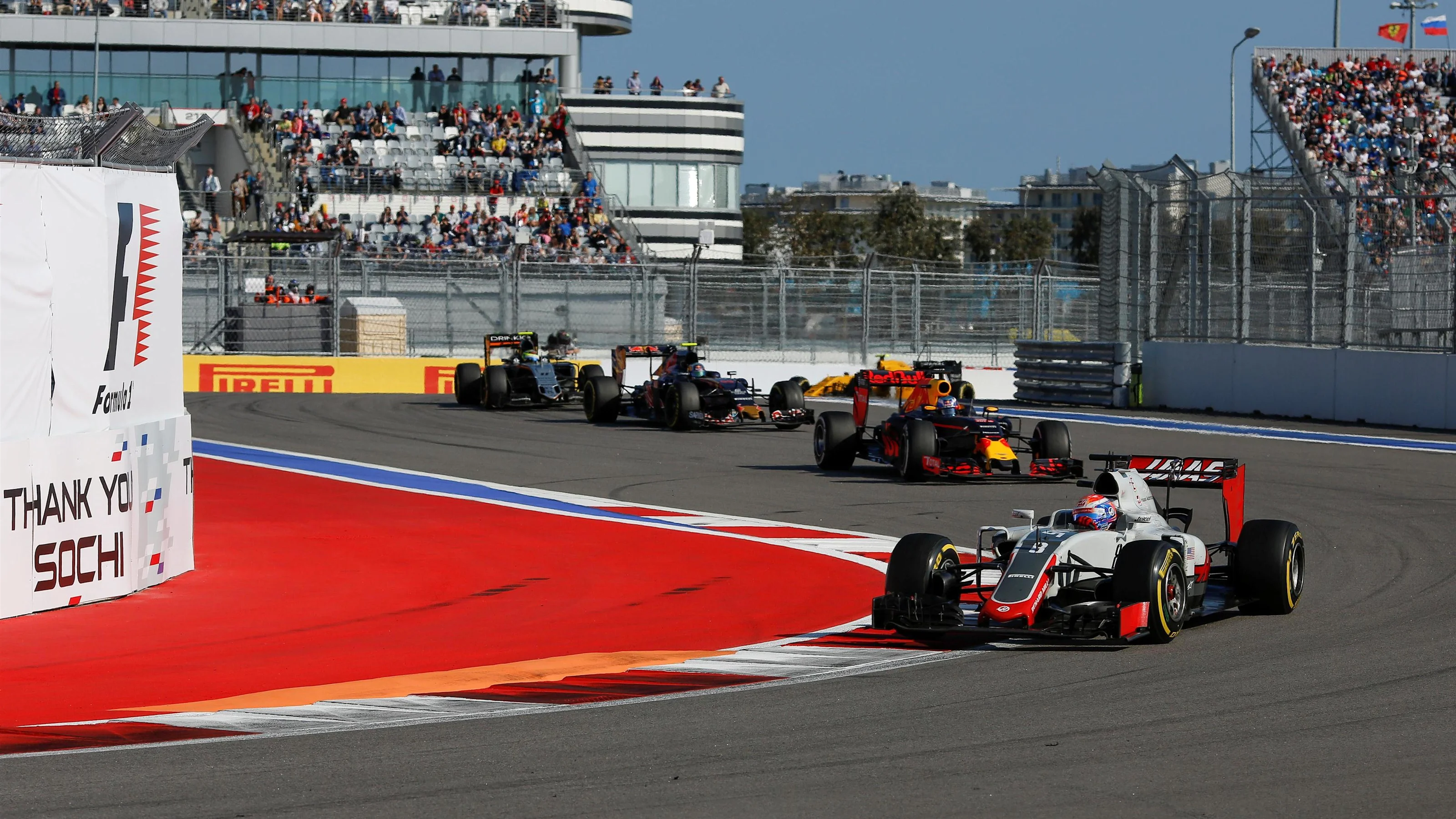 Esteban Gutierrez (MEX) Haas VF-16 at Formula One World Championship, Rd4, Russian Grand Prix,