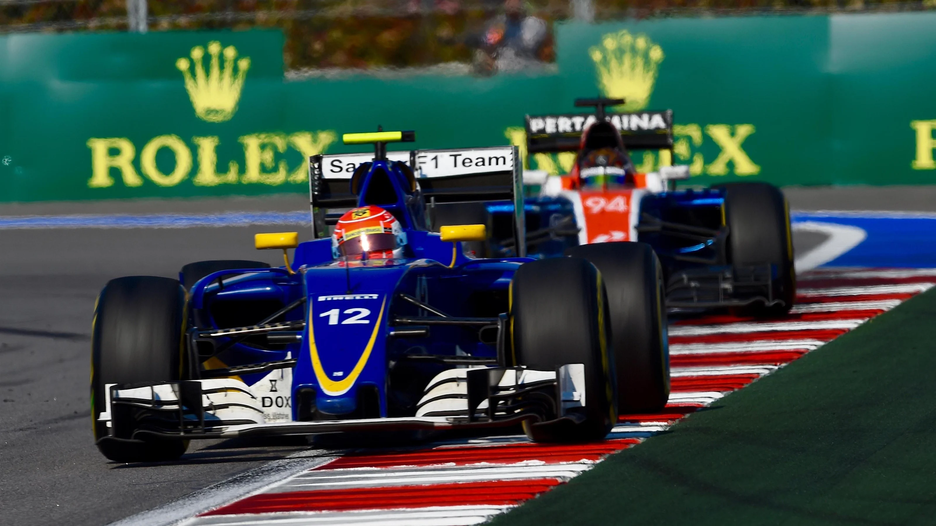 Felipe Nasr (BRA) Sauber C35 at Formula One World Championship, Rd4, Russian Grand Prix, Race,