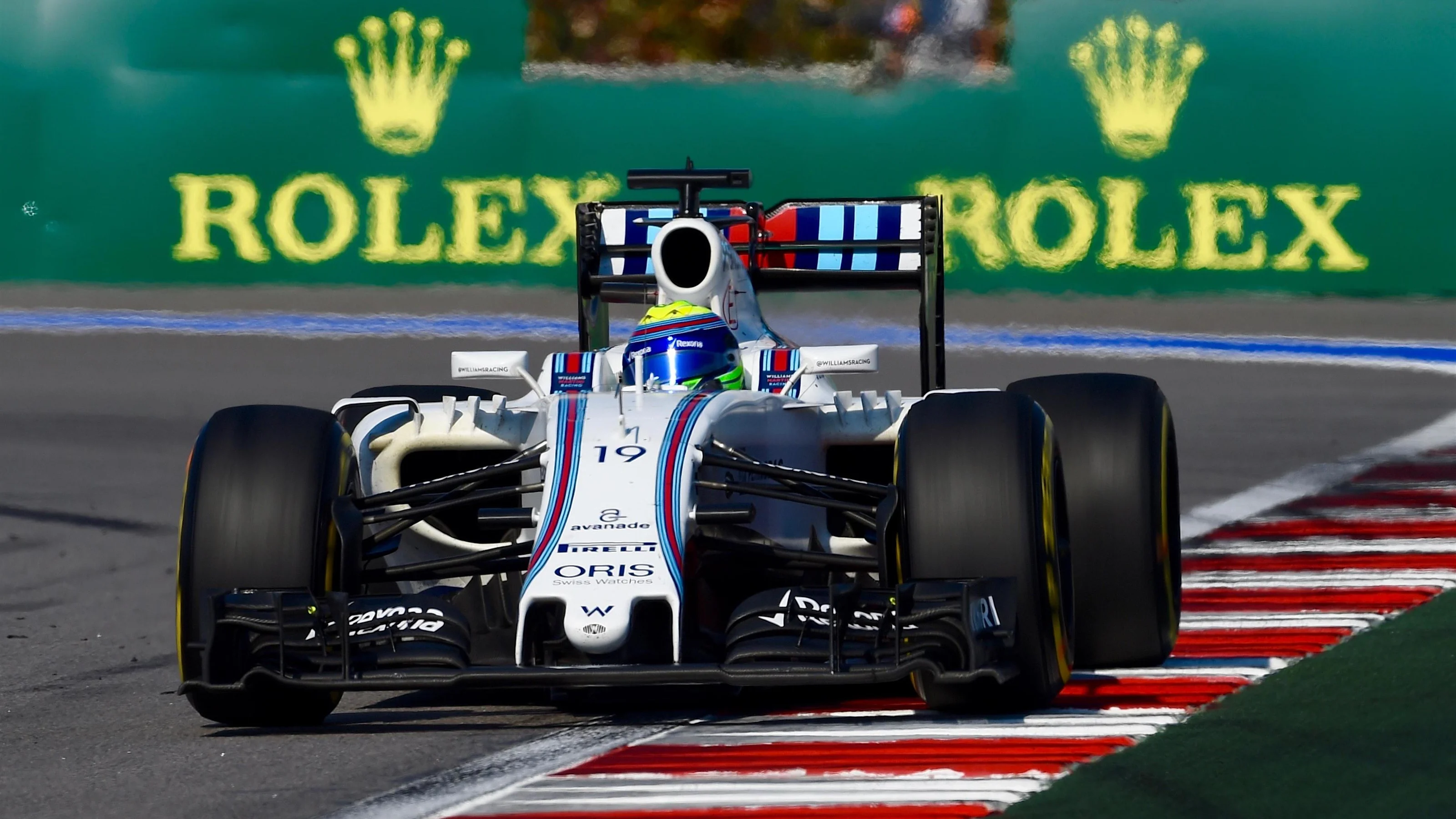 Felipe Massa (BRA) Williams FW38 at Formula One World Championship, Rd4, Russian Grand Prix, Race,