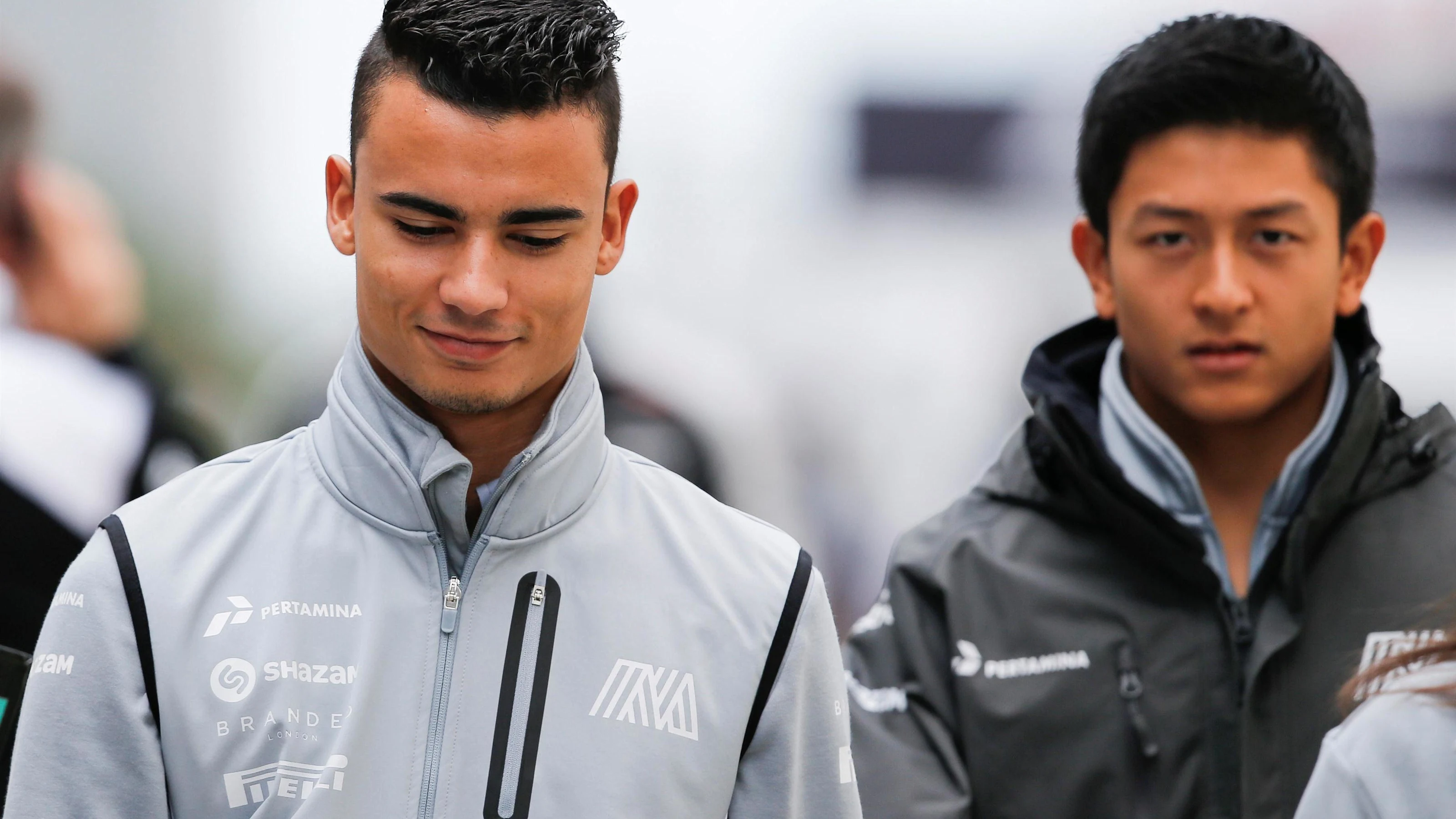 Pascal Wehrlein (GER) Manor Racing and Rio Haryanto (IDN) Manor Racing at Formula One World