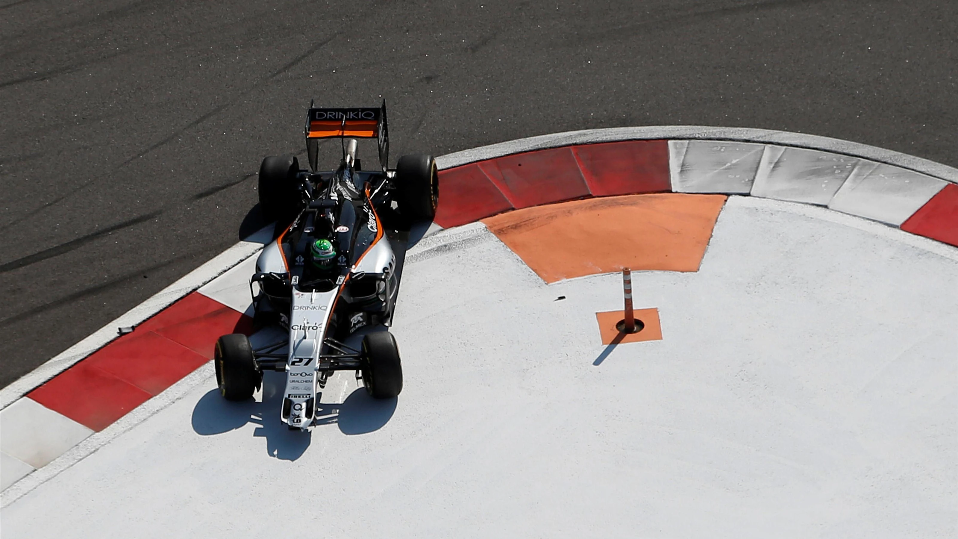 Nico Hulkenberg (GER) Force India VJM09 crashed out of the race on lap one at Formula One World