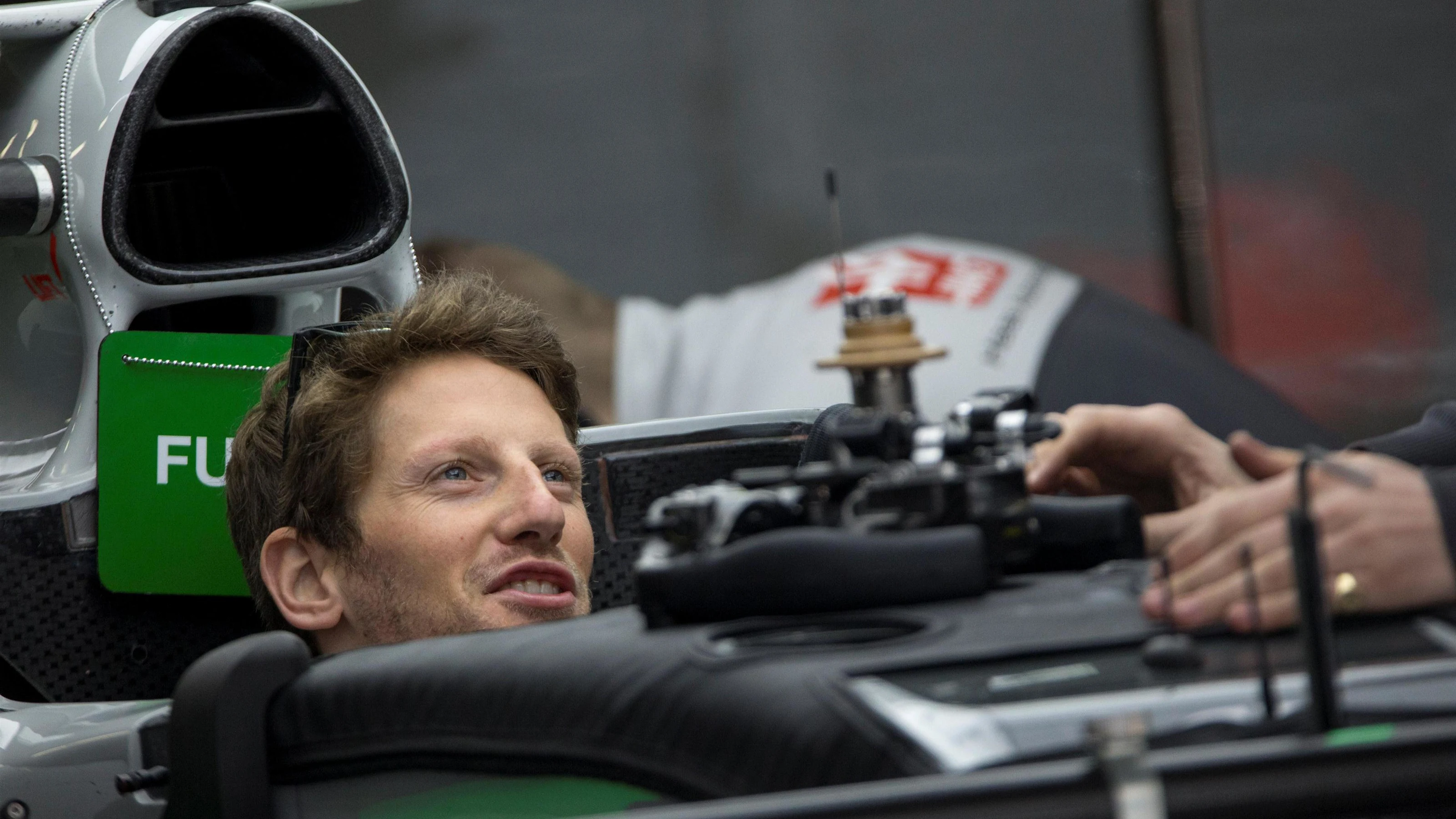 Romain Grosjean (FRA) Haas F1 at Formula One World Championship, Rd4, Russian Grand Prix,