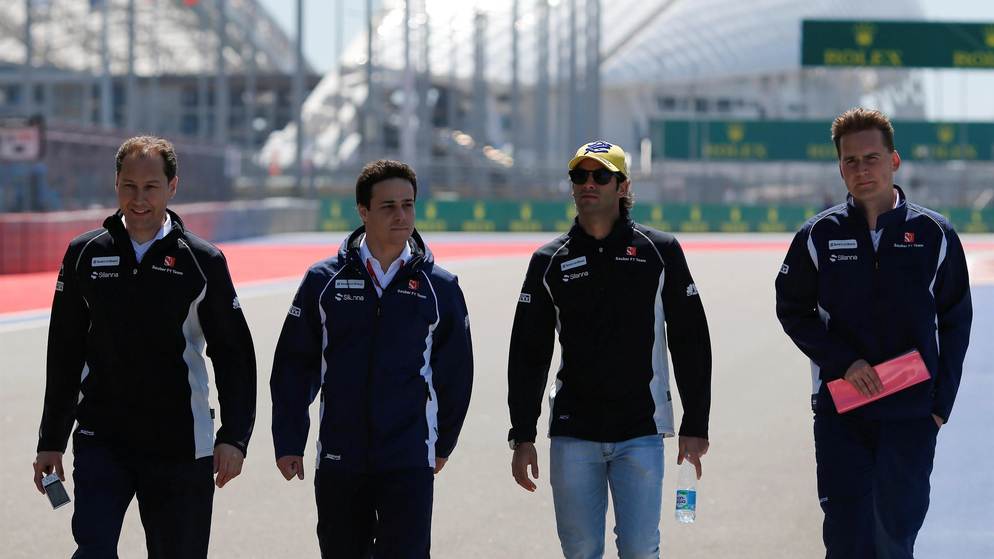 Felipe Nasr (BRA) Sauber at Formula One World Championship, Rd4, Russian Grand Prix, Preparations,