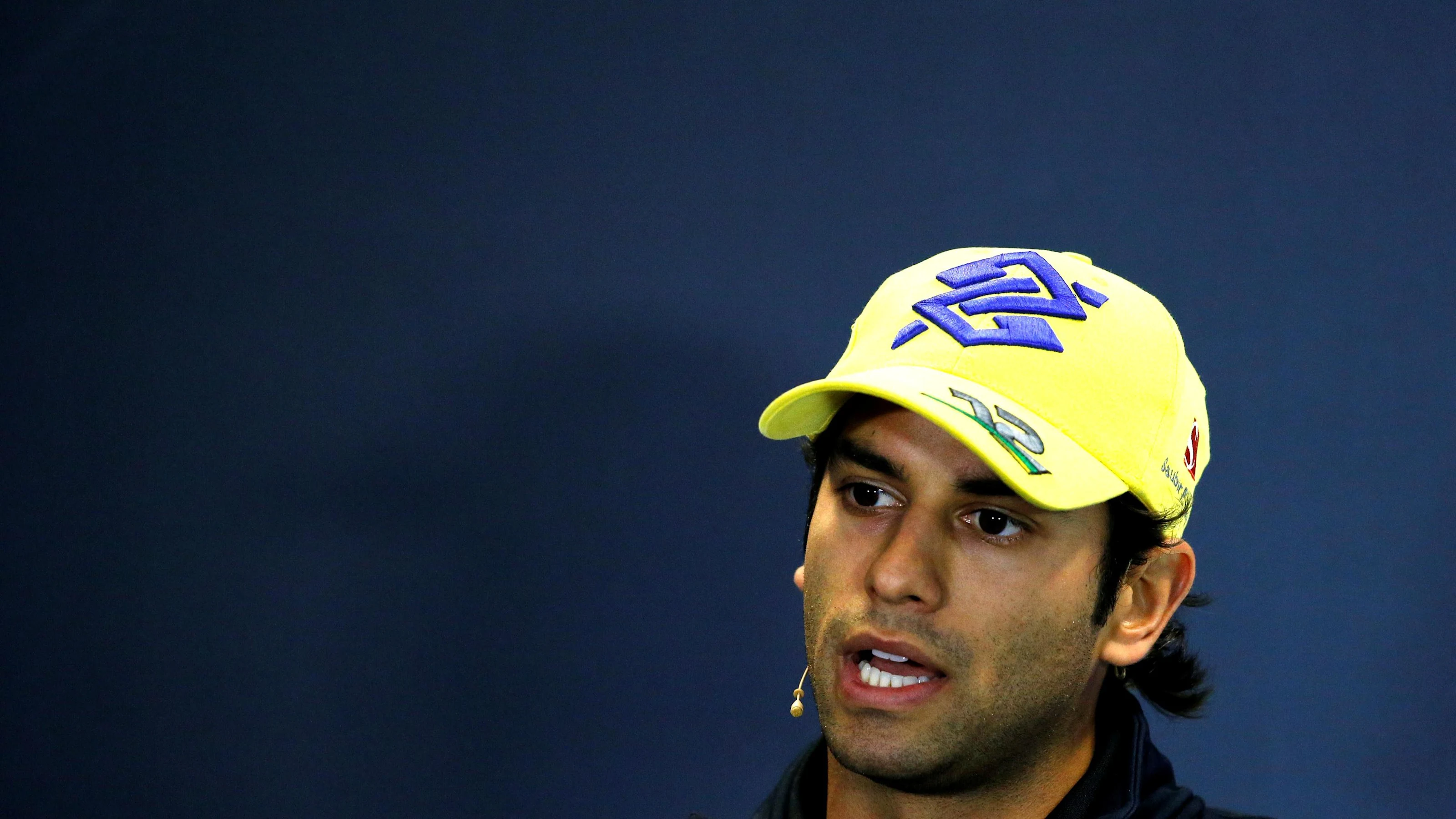Felipe Nasr (BRA) Sauber in the Press Conference at Formula One World Championship, Rd4, Russian