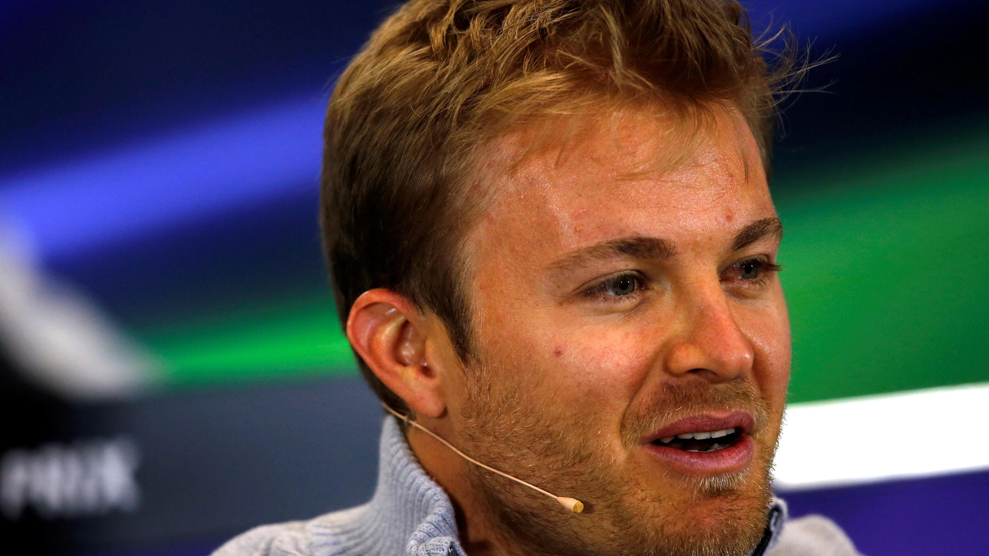Nico Rosberg (GER) Mercedes AMG F1 in the Press Conference at Formula One World Championship, Rd4,