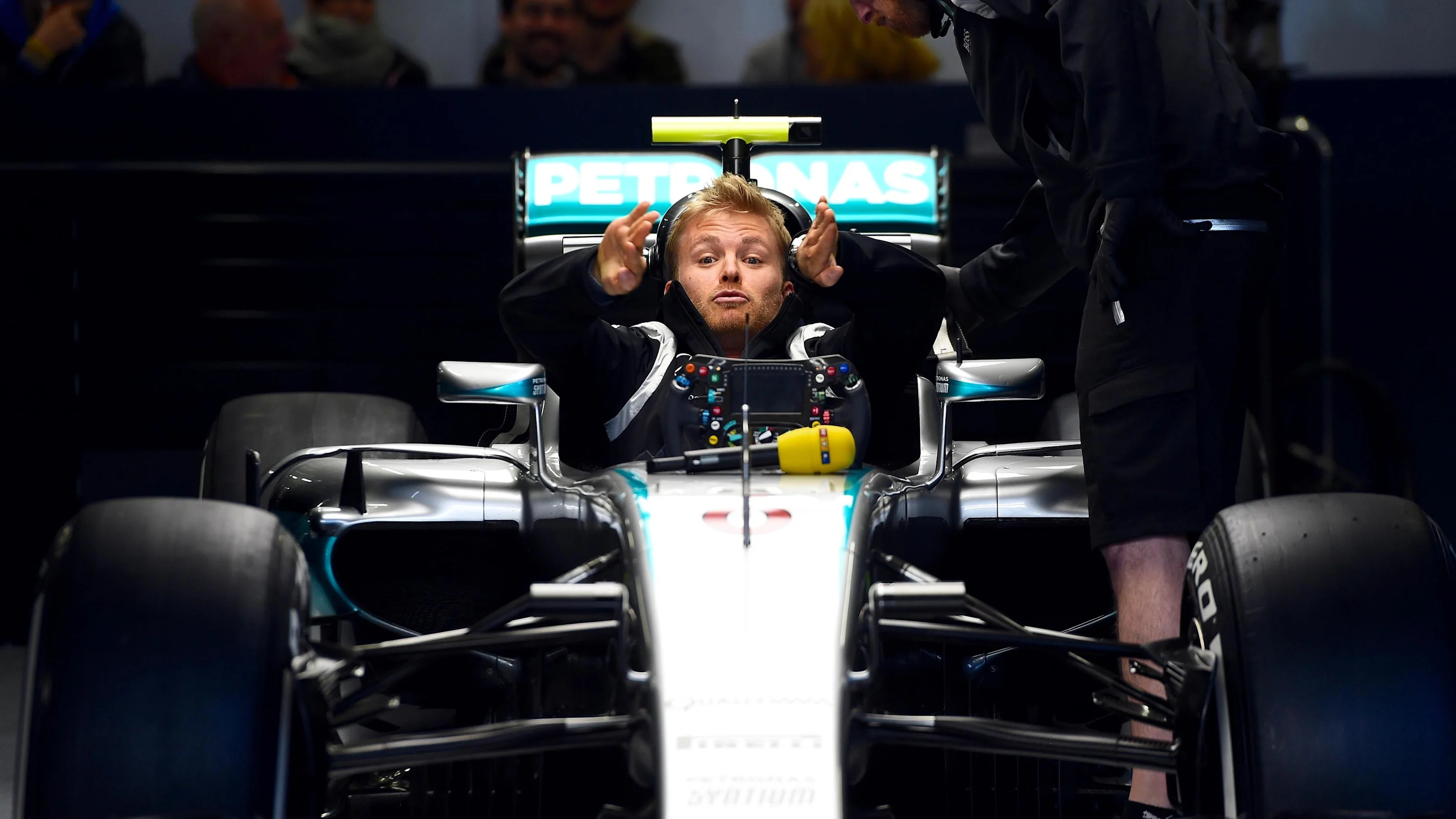 Nico Rosberg (GER) Mercedes-Benz F1 W07 Hybrid at Formula One World Championship, Rd4, Russian