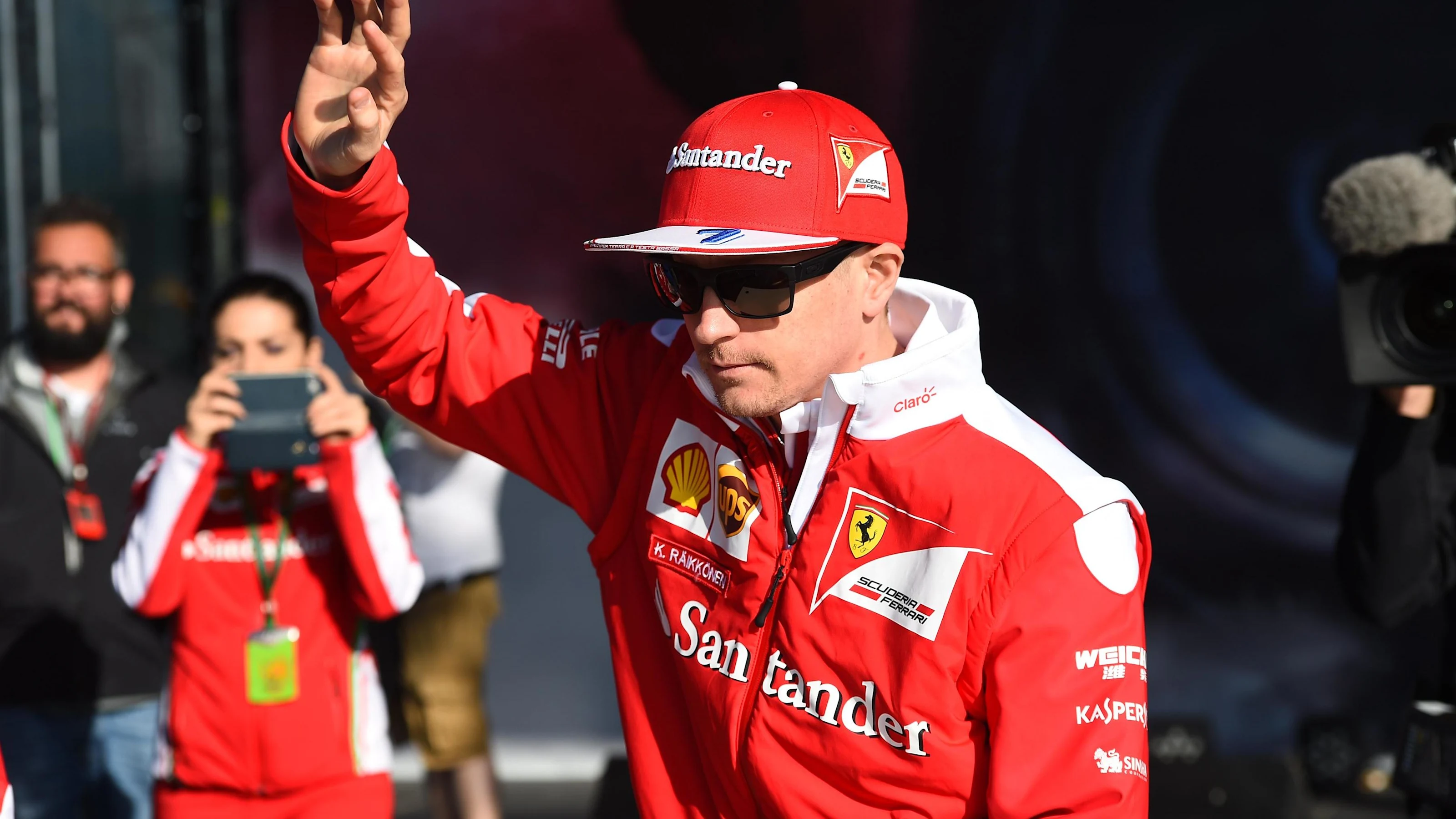 Kimi Raikkonen (FIN) Ferrari at Formula One World Championship, Rd4, Russian Grand Prix,