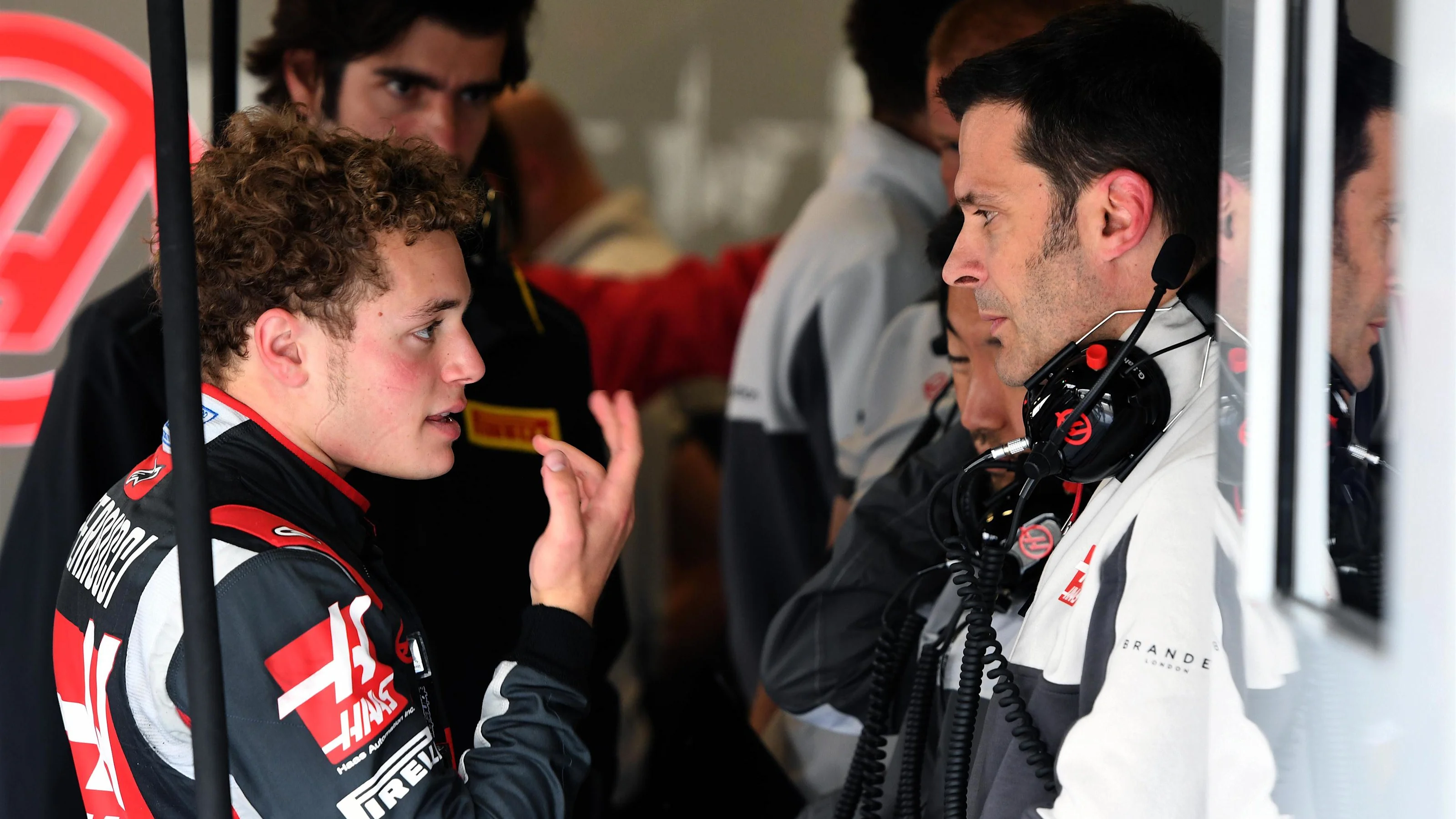 Santino Ferrucci (USA) Haas F1 at Formula One Testing, Day One, Silverstone, England, Tuesday 12