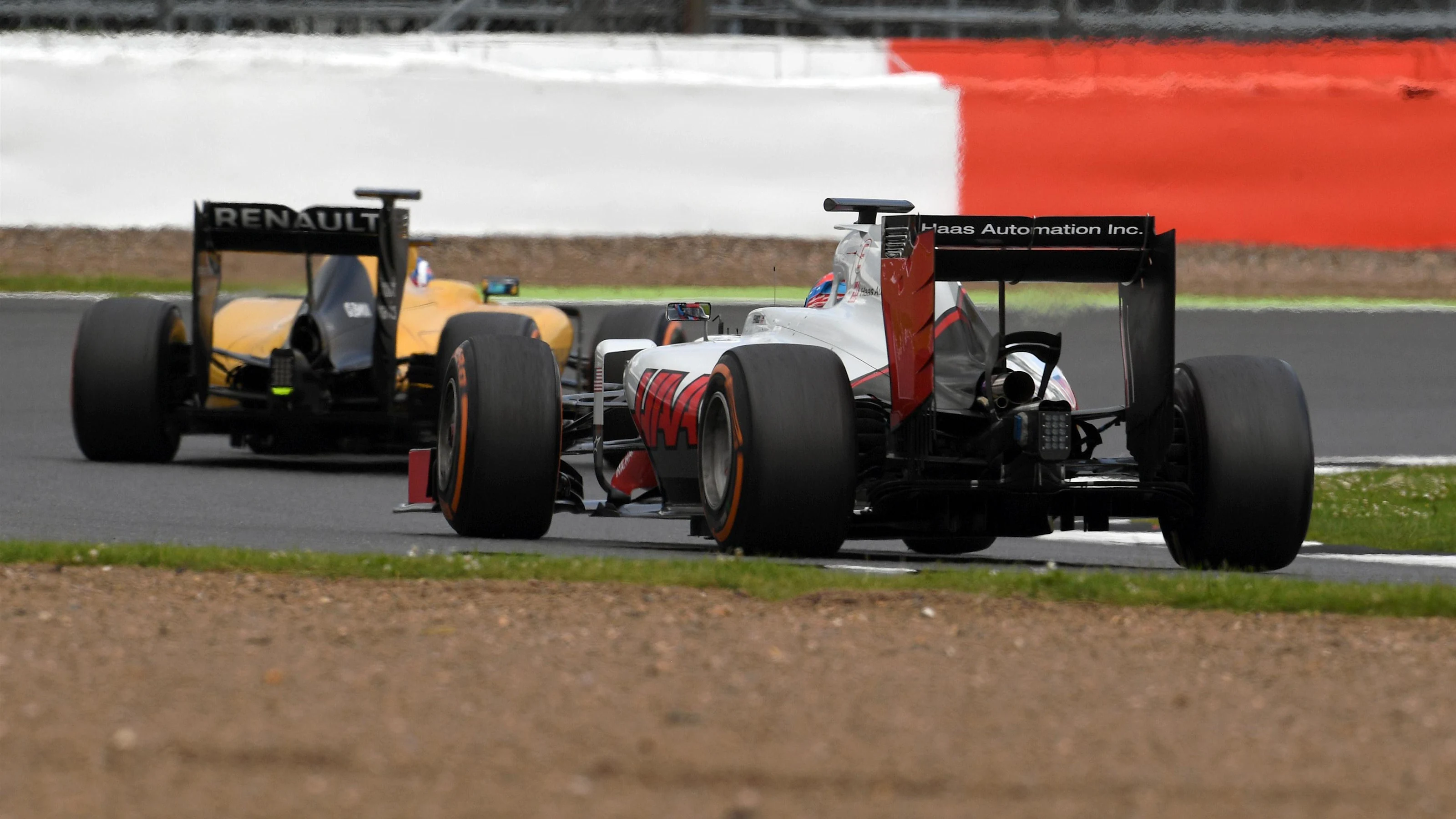 Santino Ferrucci (USA) Haas VF-16 at Formula One Testing, Day Two, Silverstone, England, Wednesday