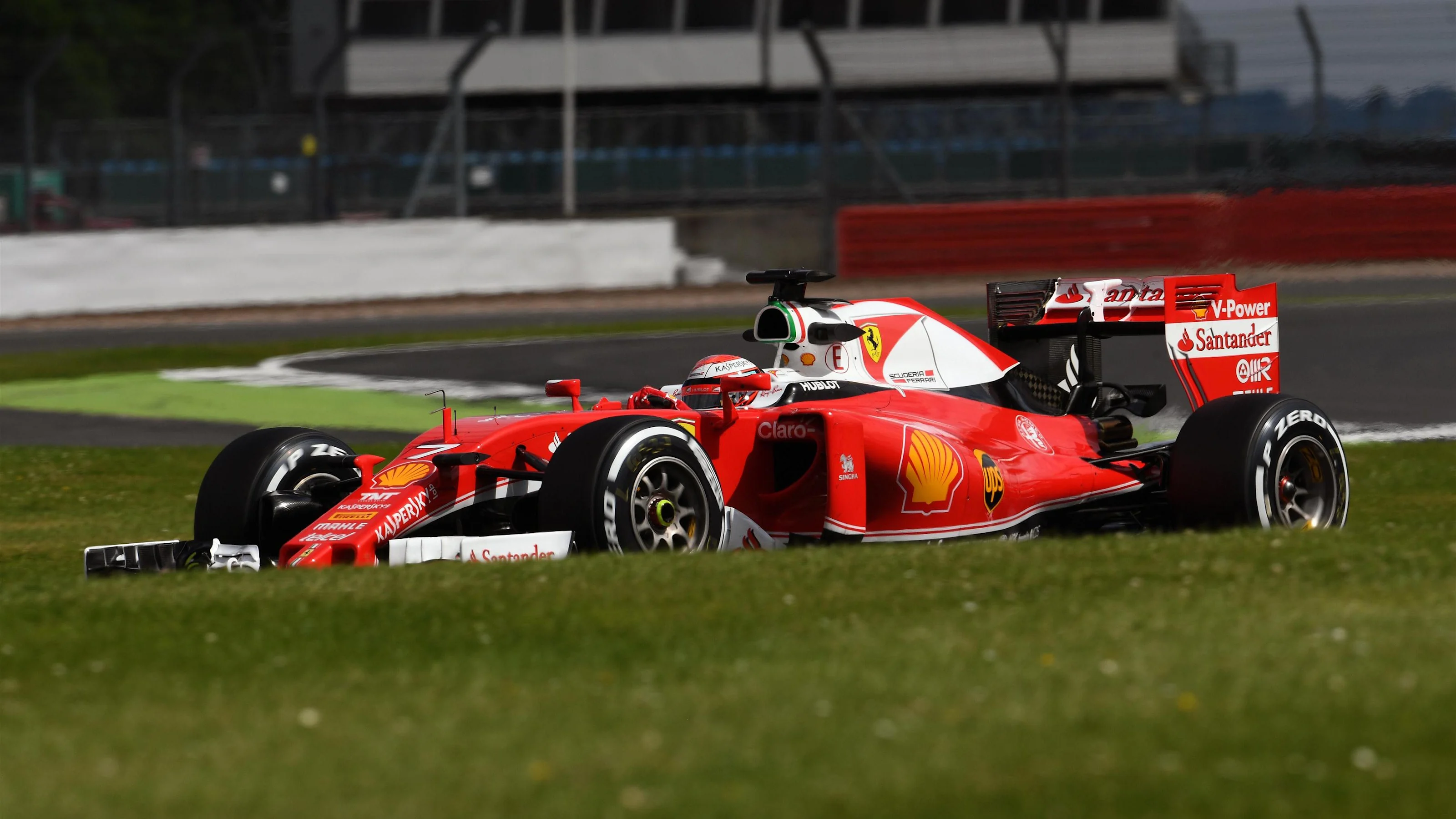Kimi Raikkonen (FIN) Ferrari SF16-H at Formula One Testing, Day Two, Silverstone, England,