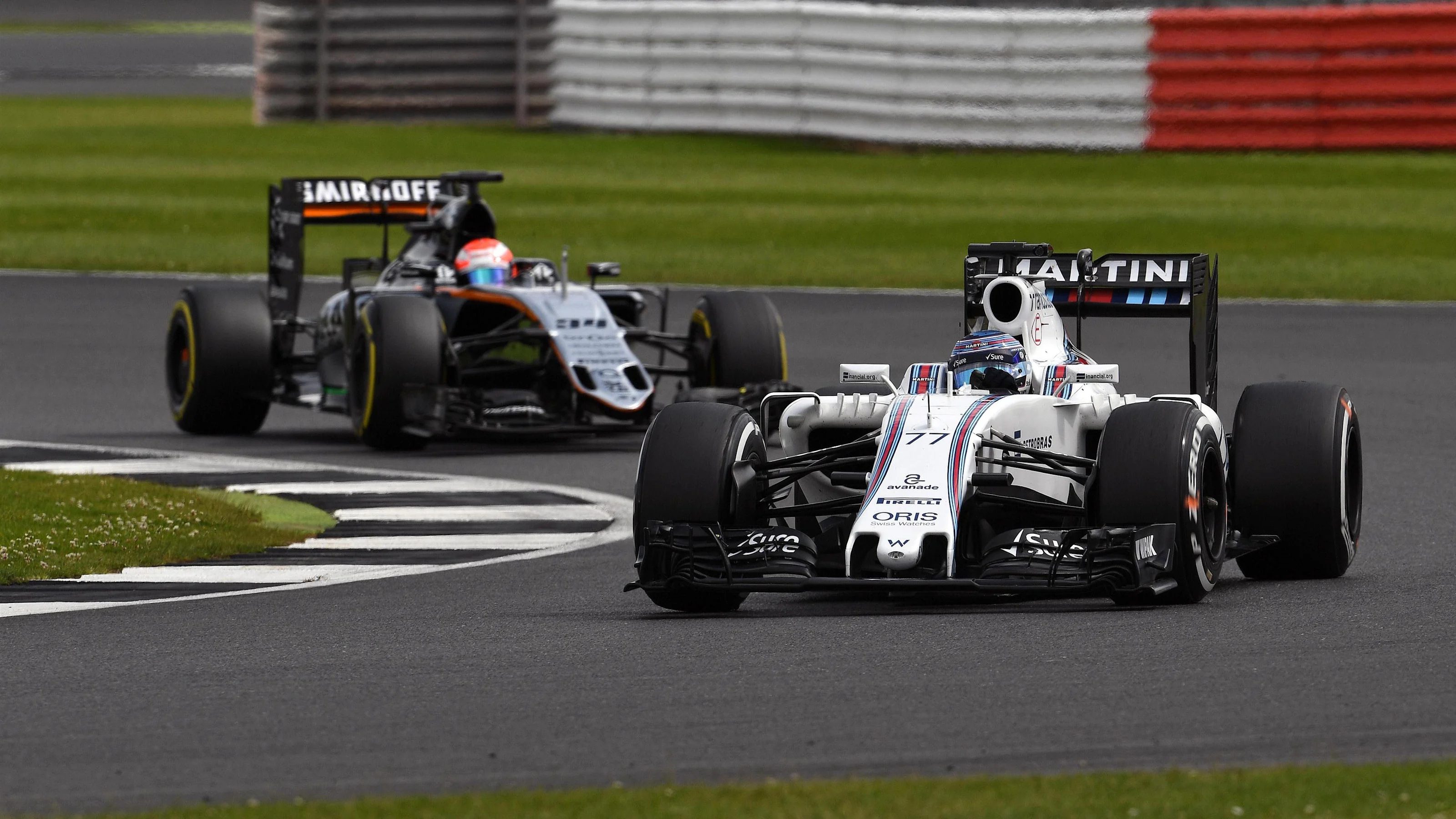 Valtteri Bottas (FIN) Williams FW38 at Formula One Testing, Day Two, Silverstone, England,
