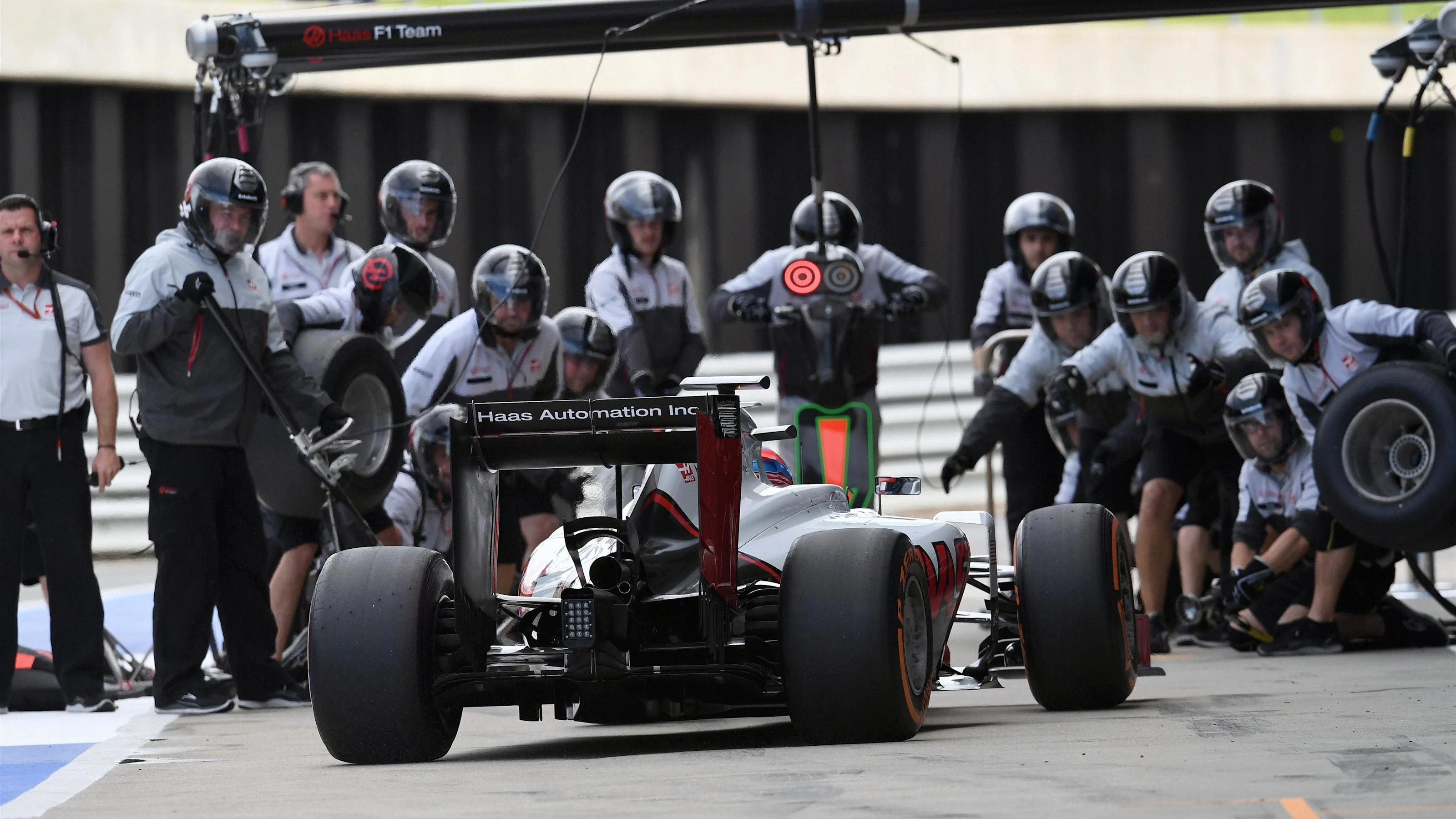 Santino Ferrucci (USA) Haas VF-16 at Formula One Testing, Day Two, Silverstone, England, Wednesday