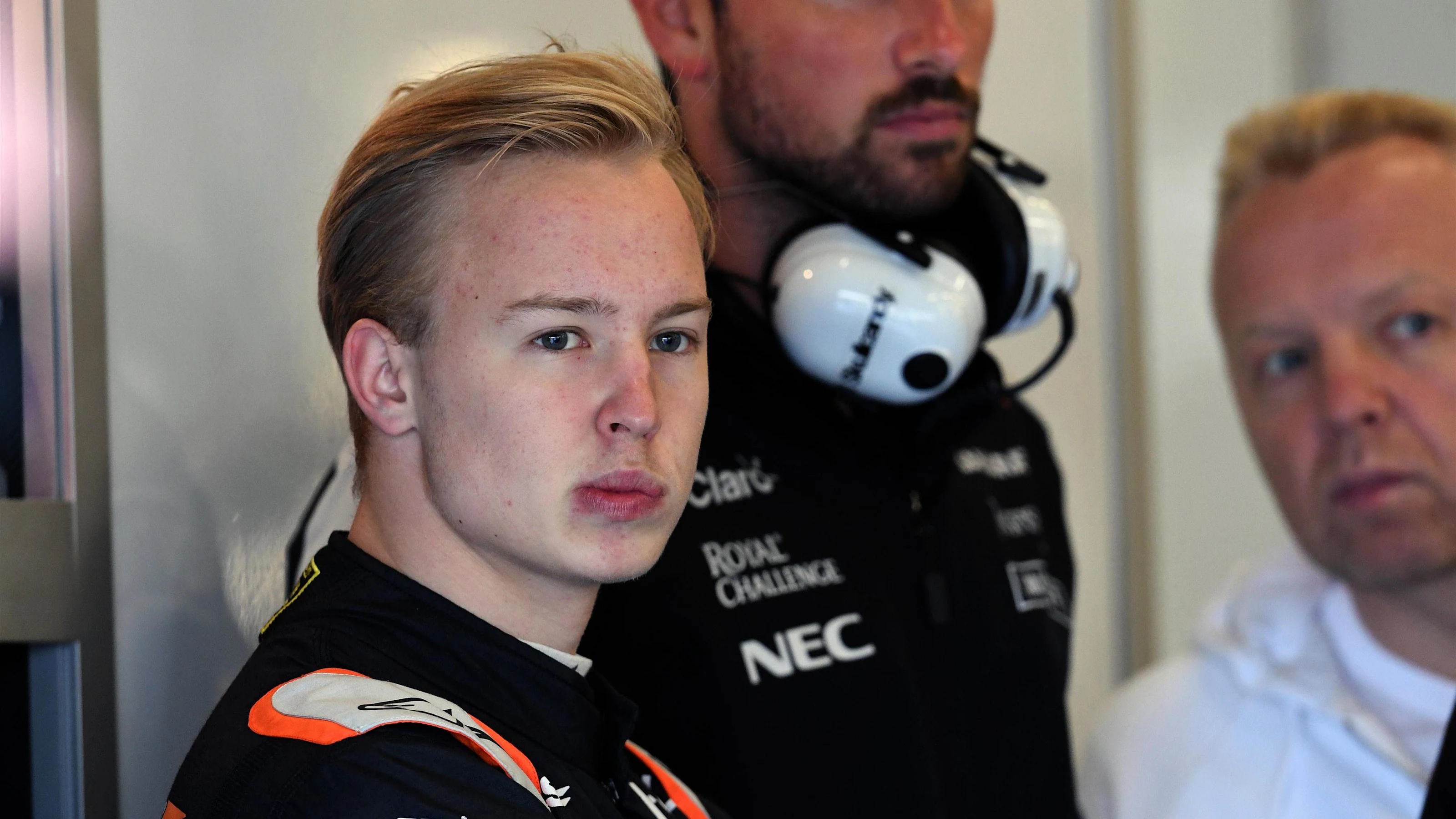 Nikita Mazepin (RUS) Force India at Formula One Testing, Day Two, Silverstone, England, Wednesday