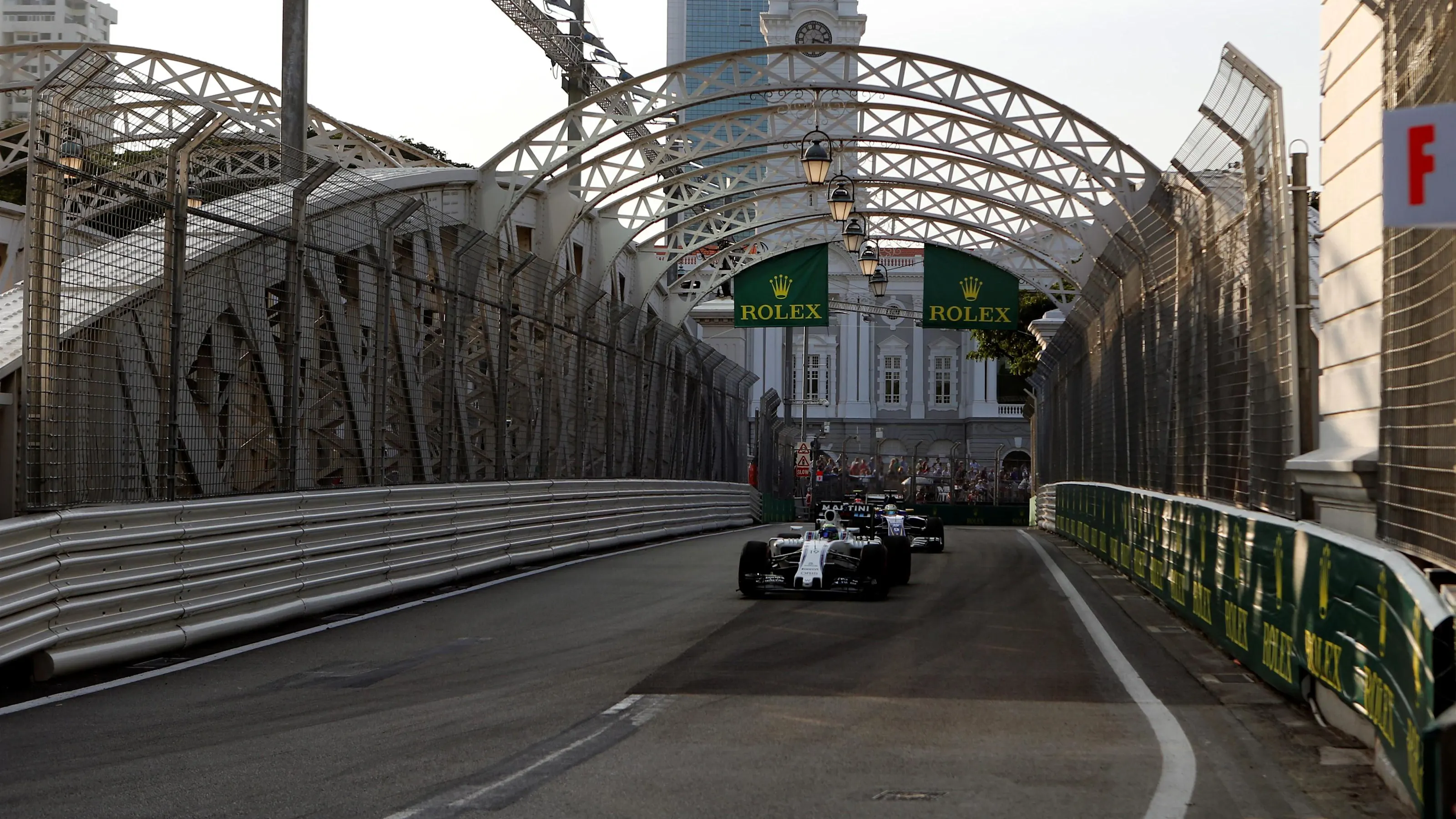 Felipe Massa (BRA) Williams FW38 at Formula One World Championship, Rd15, Singapore Grand Prix,
