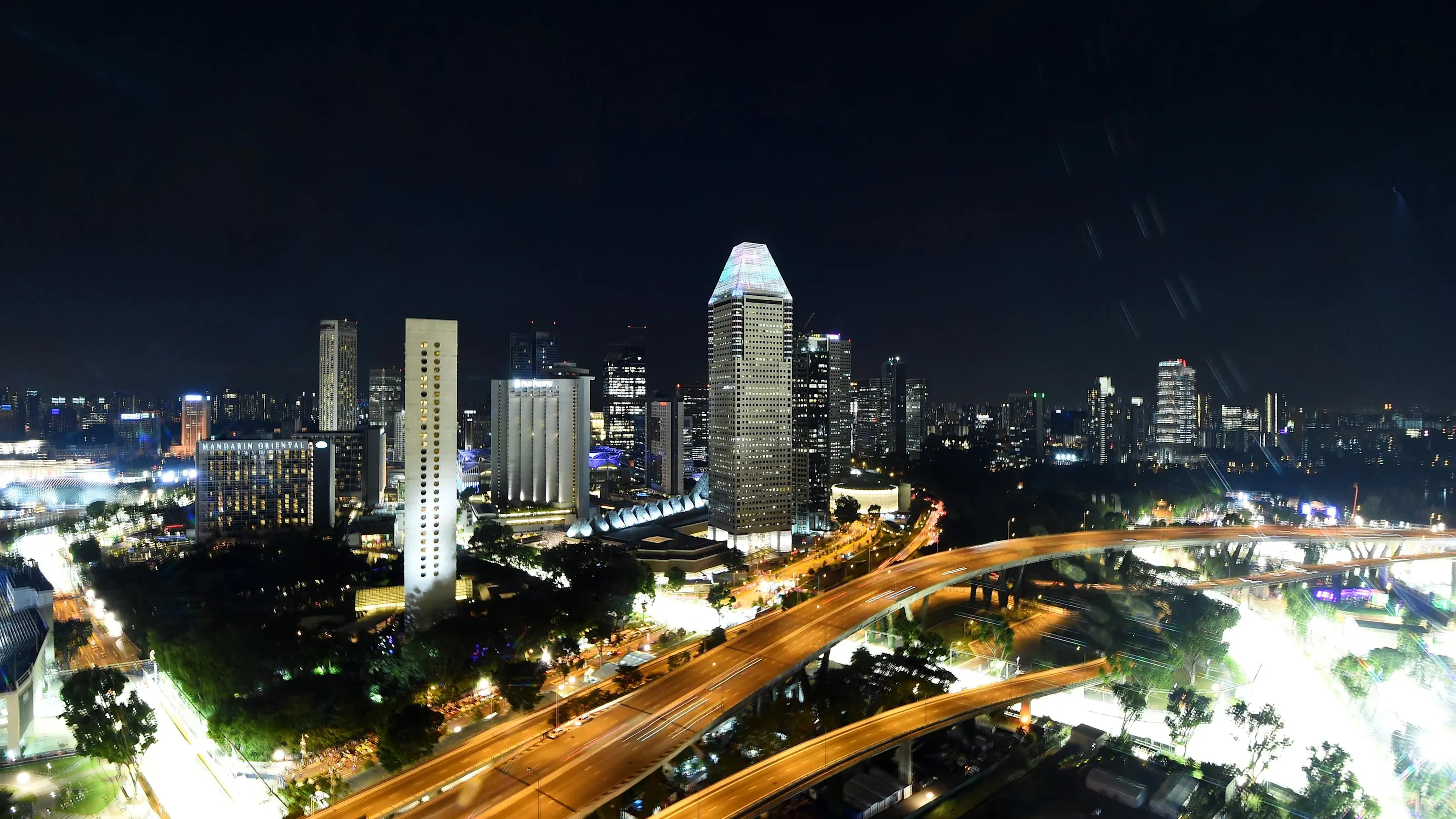 Scenic view at Formula One World Championship, Rd15, Singapore Grand Prix, Practice, Marina Bay