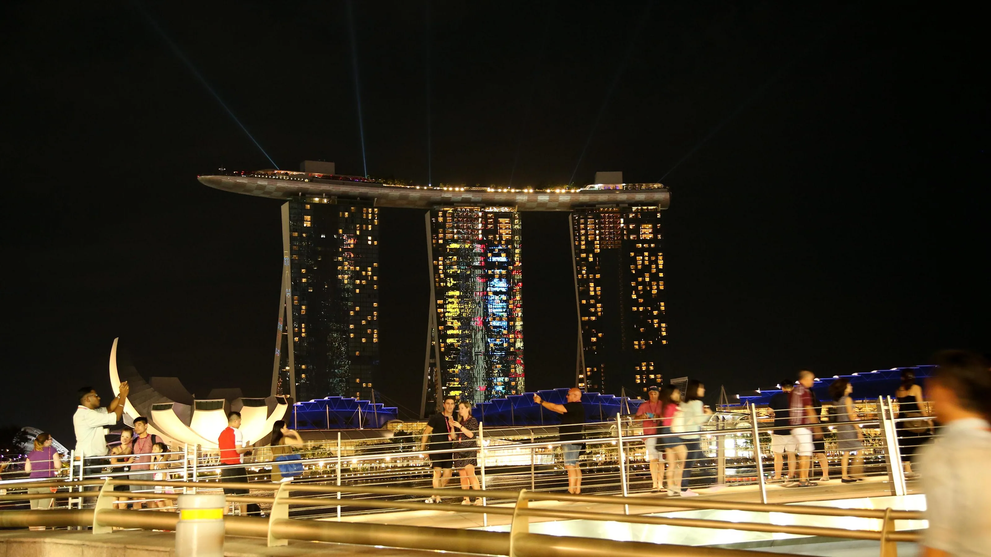 Scenic view at Formula One World Championship, Rd15, Singapore Grand Prix, Practice, Marina Bay