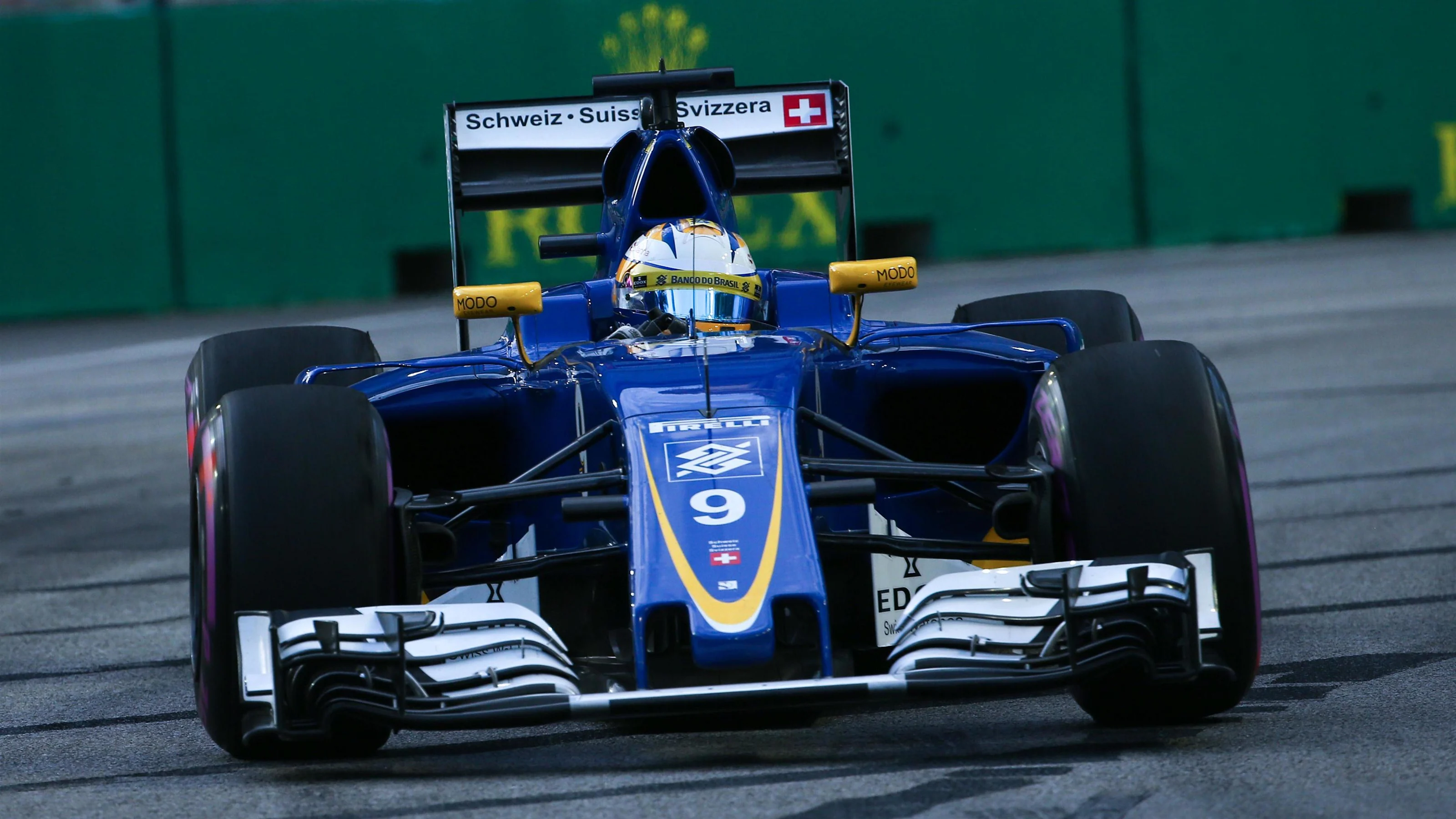 Marcus Ericsson (SWE) Sauber C35 at Formula One World Championship, Rd15, Singapore Grand Prix,