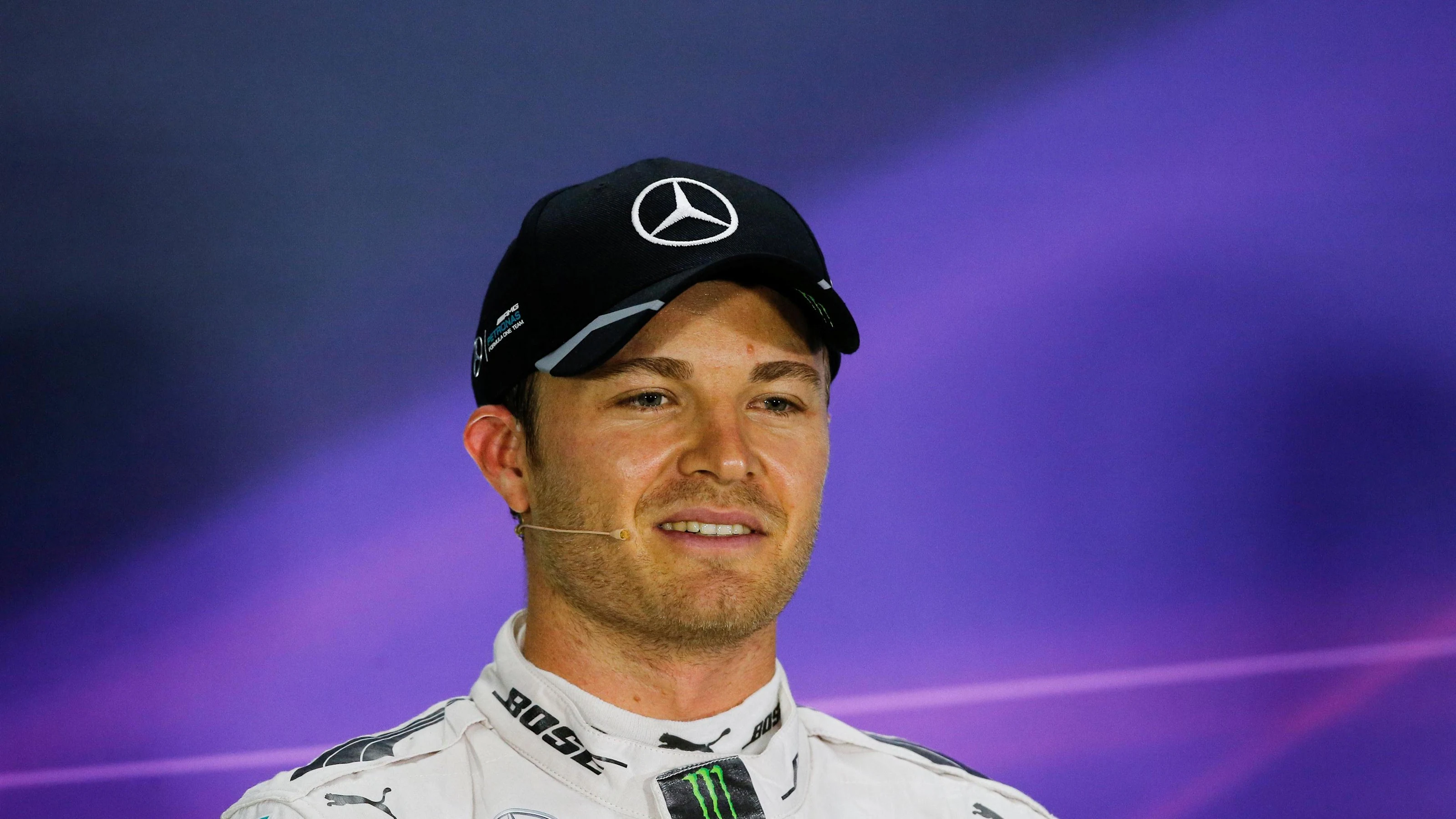 Nico Rosberg (GER) Mercedes AMG F1 in the Press Conference at Formula One World Championship, Rd15,