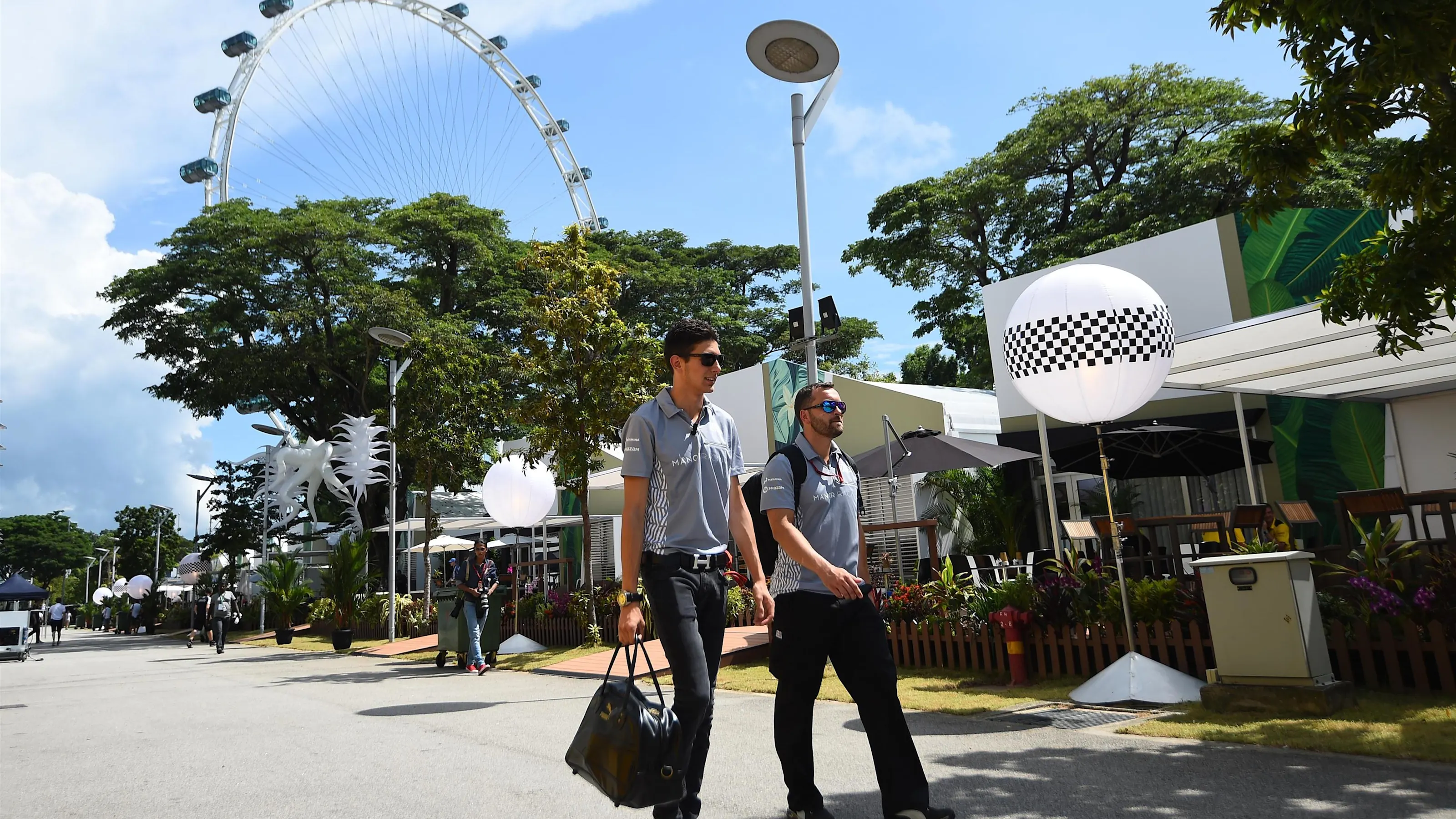 Esteban Ocon (FRA) Manor Racing at Formula One World Championship, Rd15, Singapore Grand Prix,