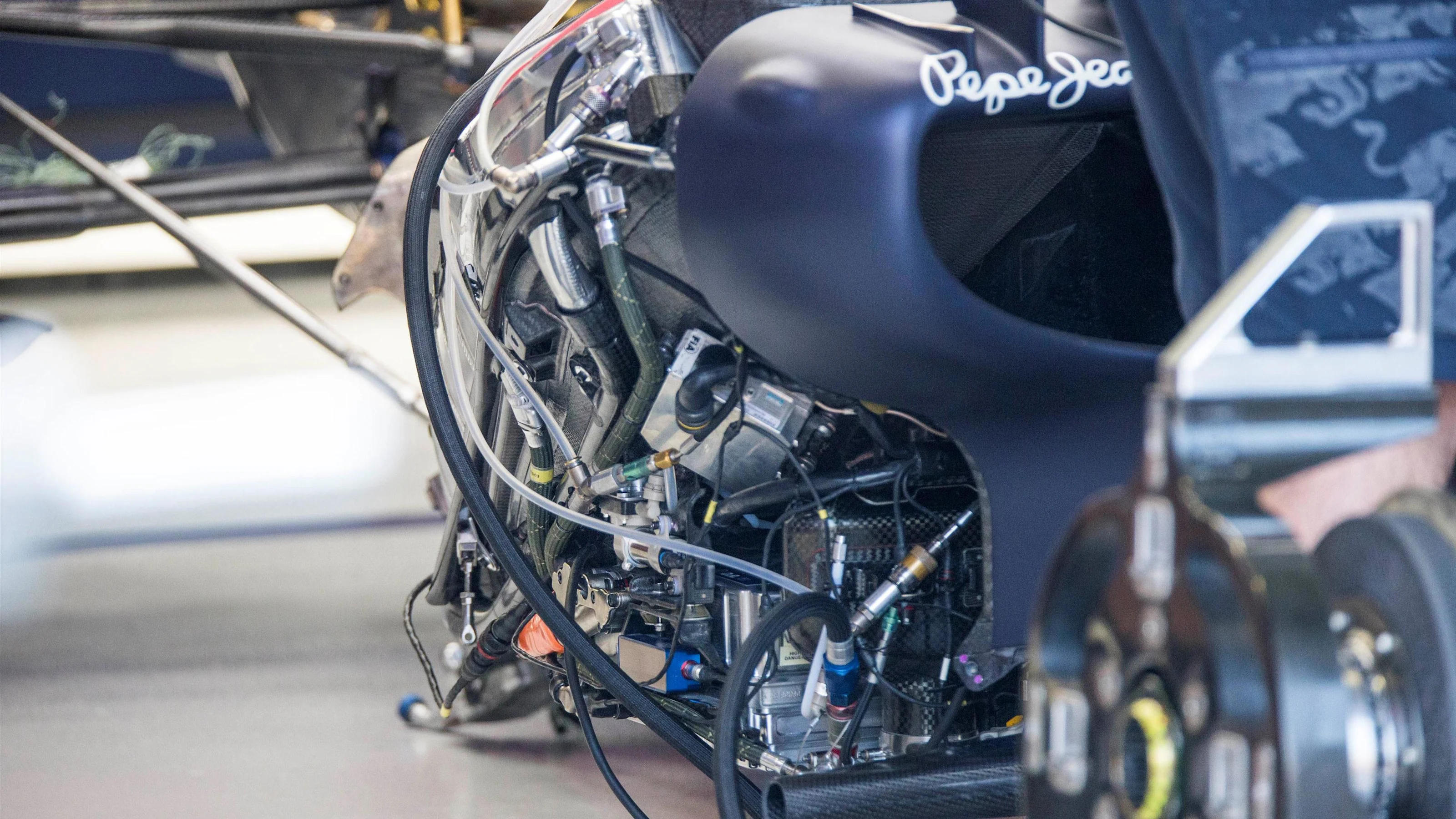 Red Bull Racing Rb12 detail at Formula One World Championship, Rd15, Singapore Grand Prix,