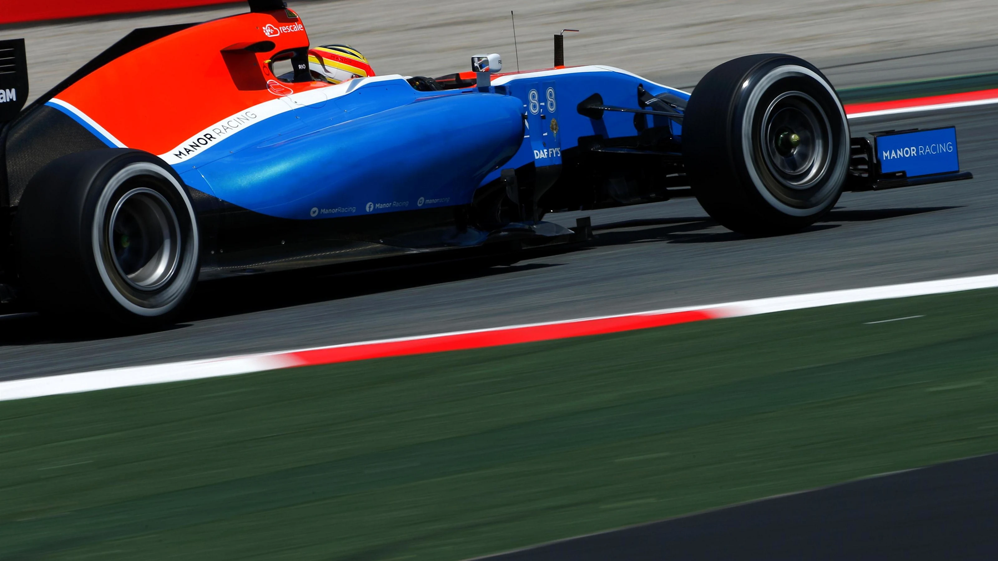 Rio Haryanto (IDN) Manor Racing MRT05 at Formula One World Championship, Rd5, Spanish Grand Prix,