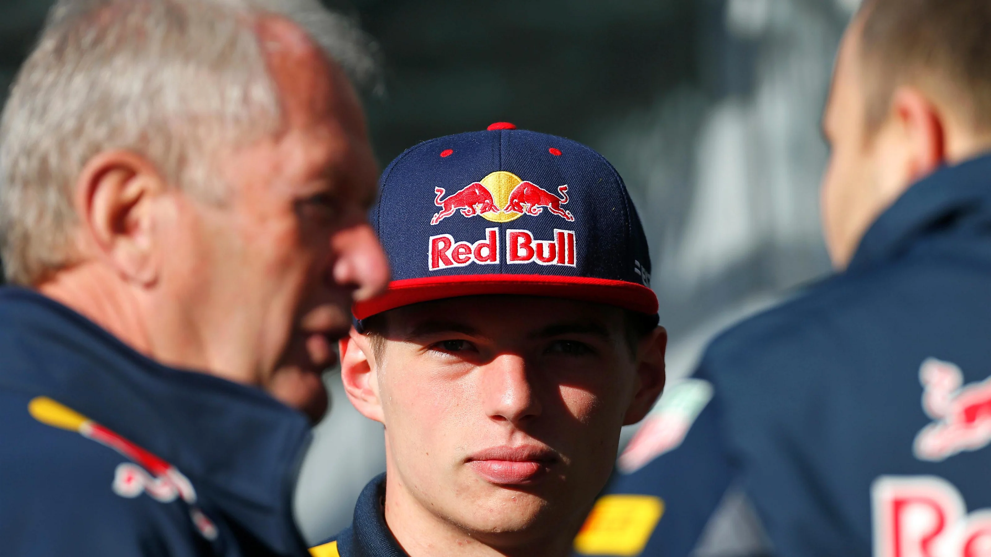 Max Verstappen (NED) Red Bull Racing and Dr Helmut Marko (AUT) Red Bull Motorsport Consultant at