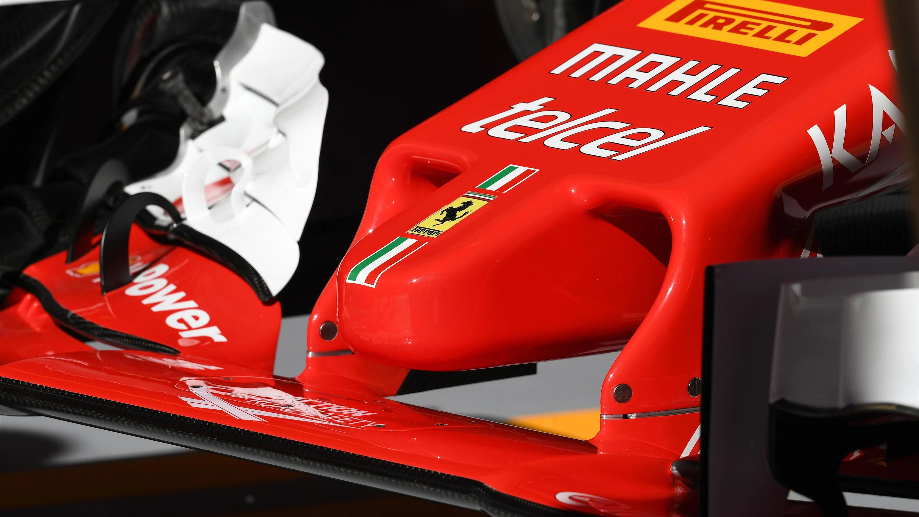 Ferrari SF16-H nose detail at Formula One World Championship, Rd5, Spanish Grand Prix, Practice,