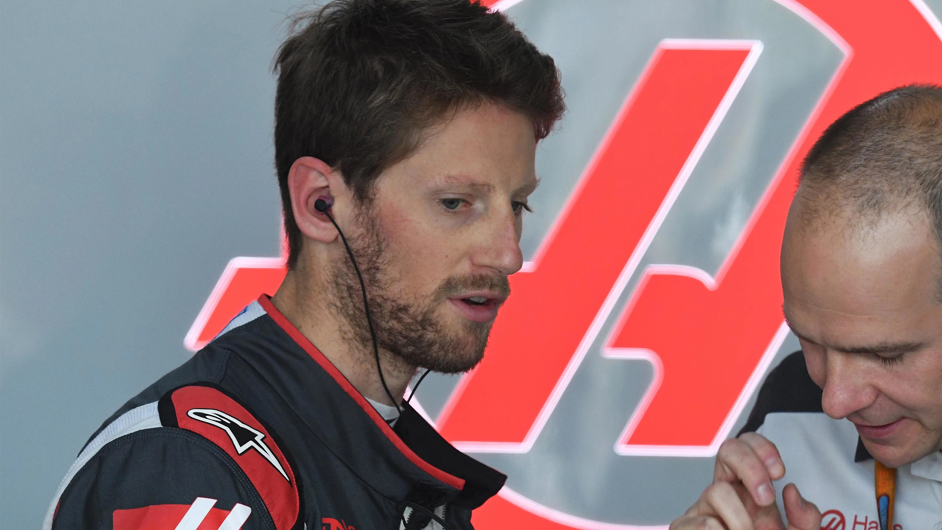Romain Grosjean (FRA) Haas F1 at Formula One World Championship, Rd5, Spanish Grand Prix, Practice,