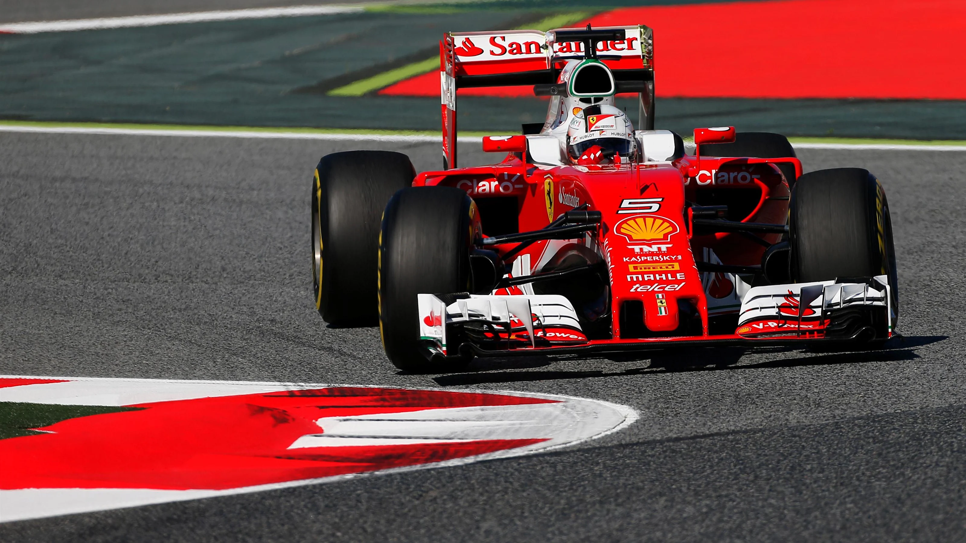 Sebastian Vettel (GER) Ferrari SF16-H at Formula One World Championship, Rd5, Spanish Grand Prix,