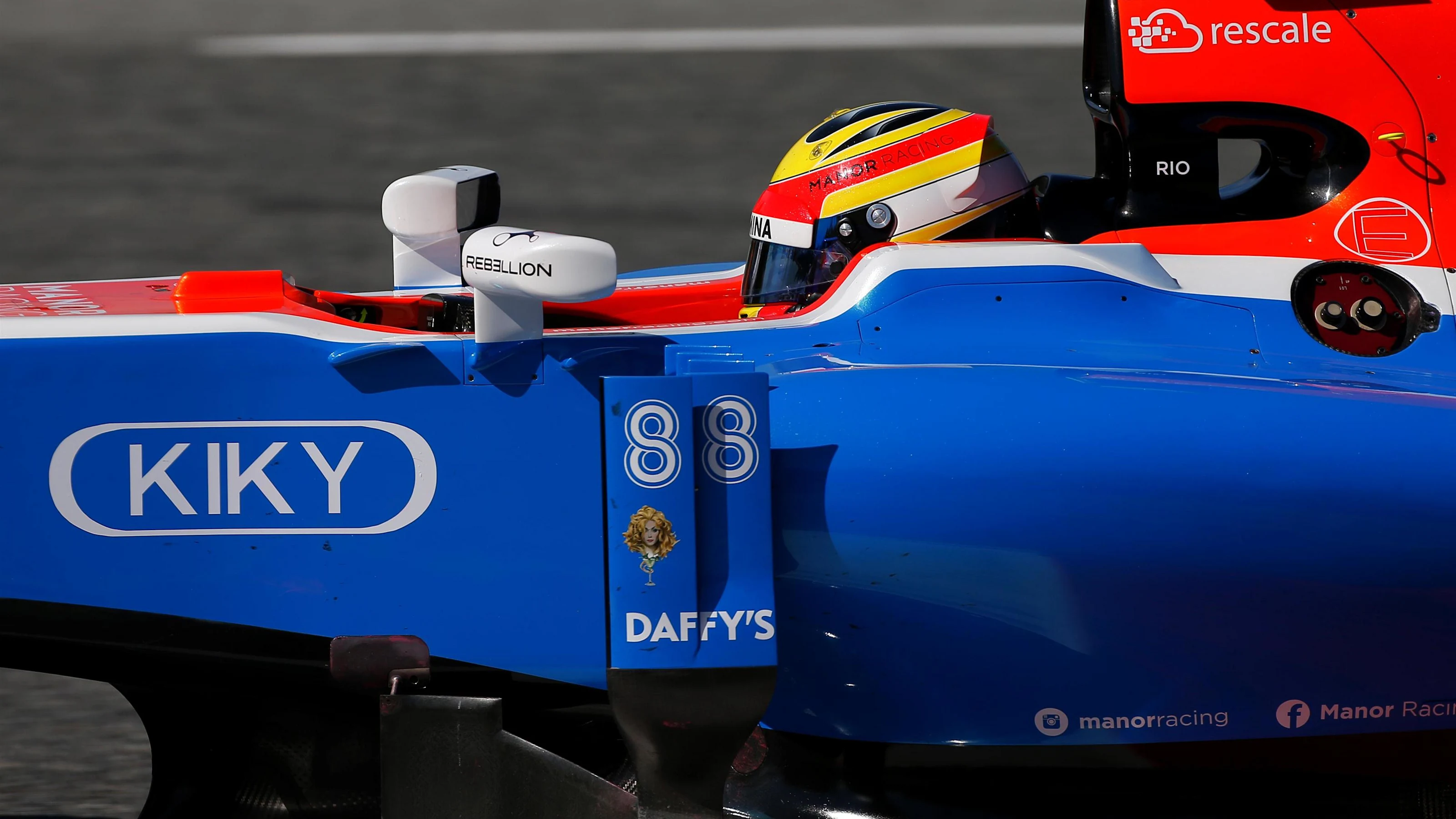 Rio Haryanto (IDN) Manor Racing MRT05 at Formula One World Championship, Rd5, Spanish Grand Prix,