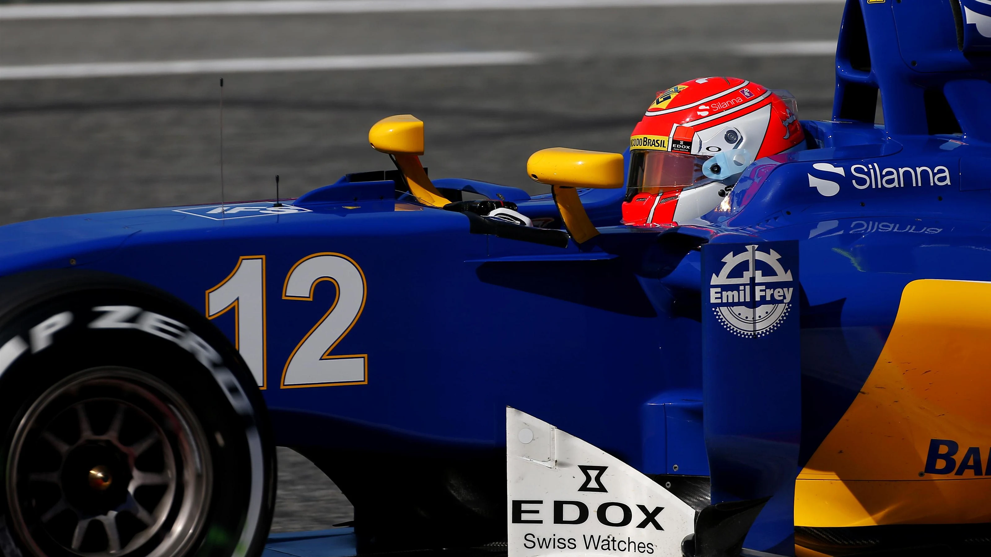 Felipe Nasr (BRA) Sauber C35 at Formula One World Championship, Rd5, Spanish Grand Prix, Practice,