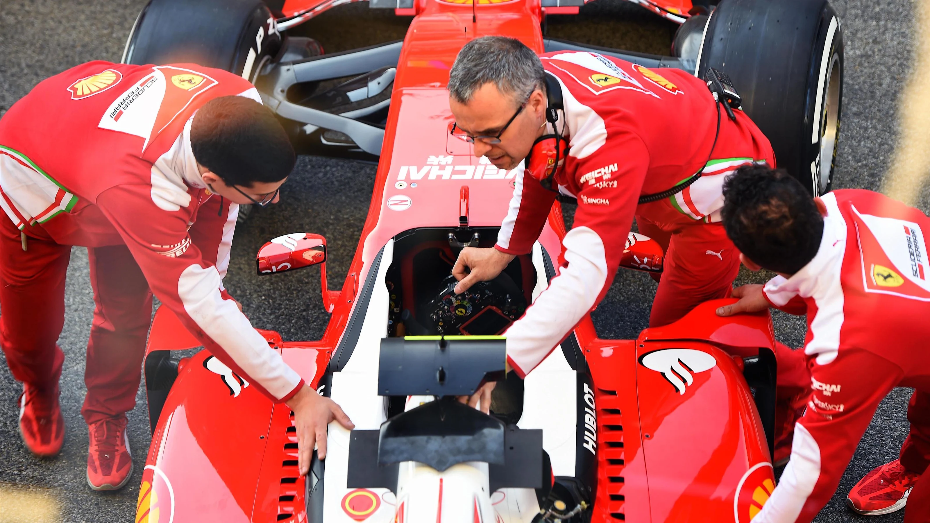 The car of Kimi Raikkonen (FIN) Ferrari SF16-H at Formula One World Championship, Rd5, Spanish