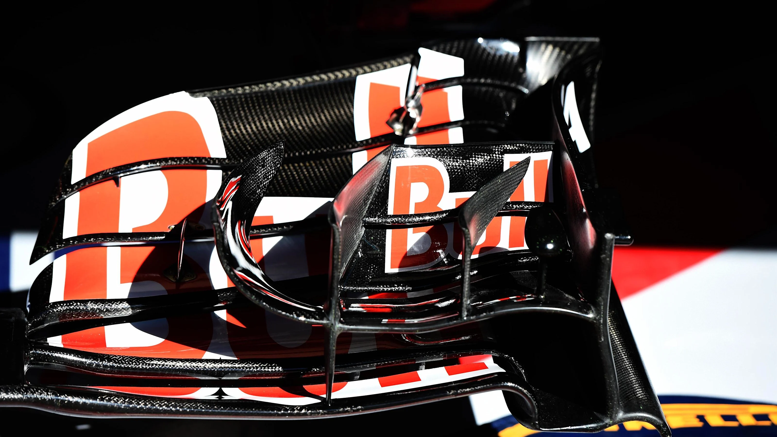 Red Bull Racing Rb12 front wing detail at Formula One World Championship, Rd5, Spanish Grand Prix,