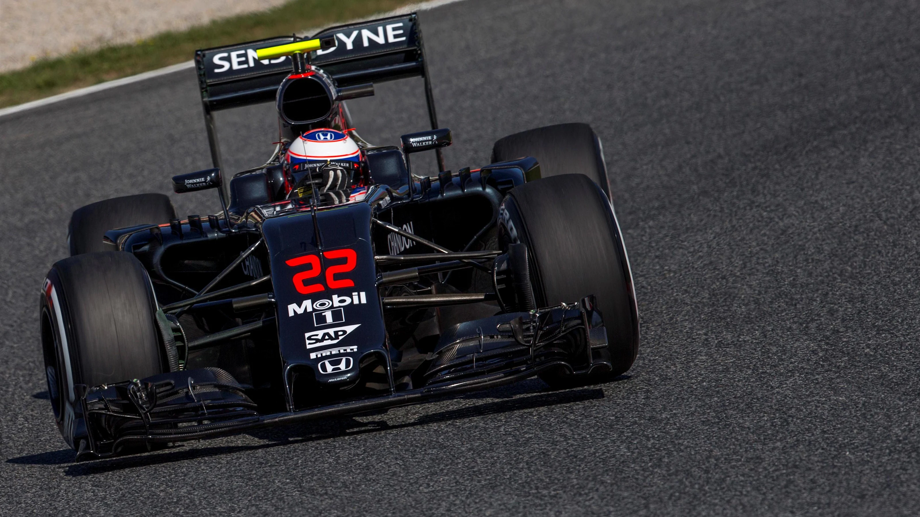 Jenson Button (GBR) McLaren MP4-31 at Formula One World Championship, Rd5, Spanish Grand Prix,